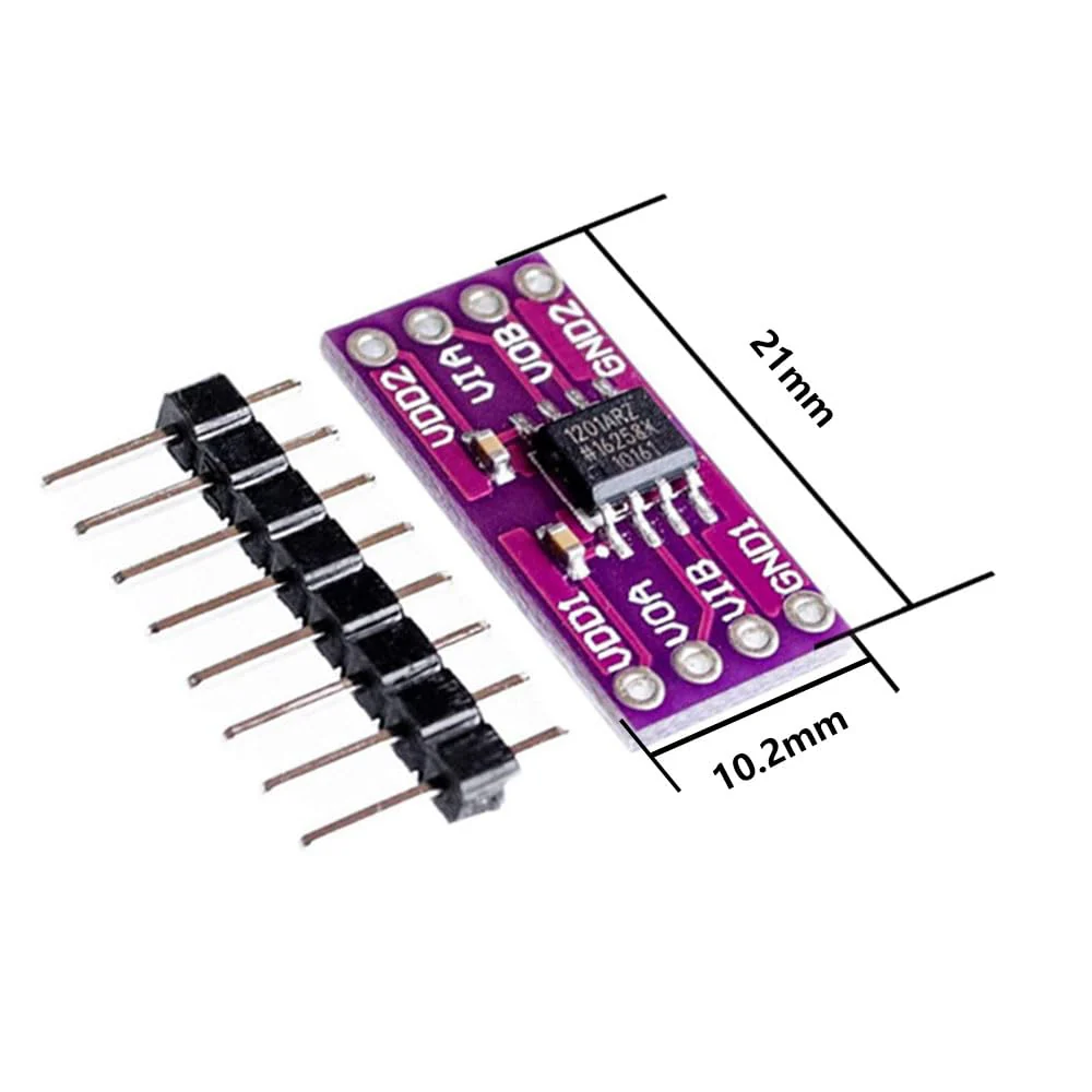 ADUM1201 Dual Channel Digital Magnetic Insulator, ADUM1201 Serial Digital Isolator Module Magnetic Isolation SPI CAN Bus Transceiver Signal Isolation (Long) Pack of 3 - Image 2