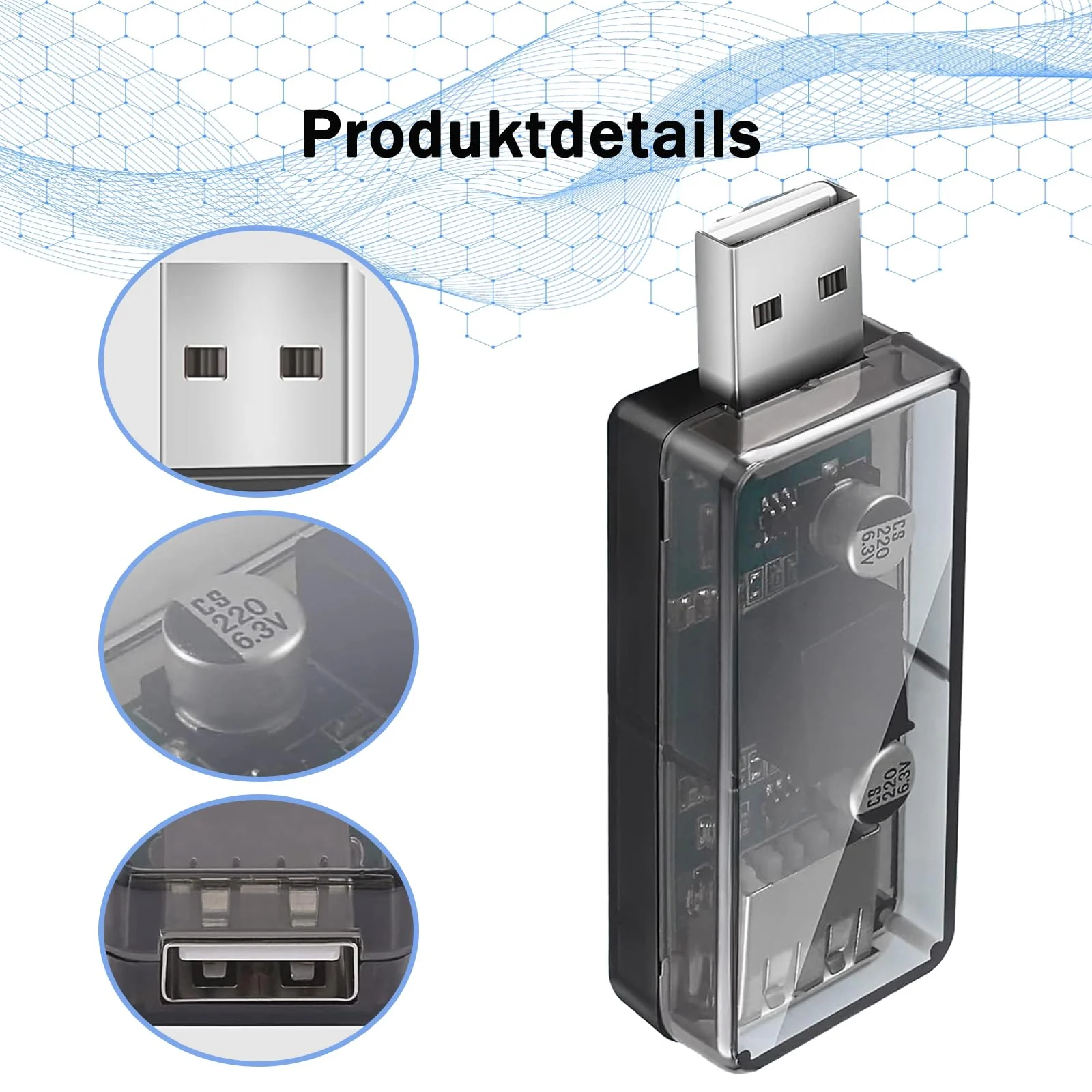ADUM3160 USB Power Isolation Board, USB Isolator Module, 1500 V, Low Power Consumption, to Isolate Noise in the Circuit System - Image 3