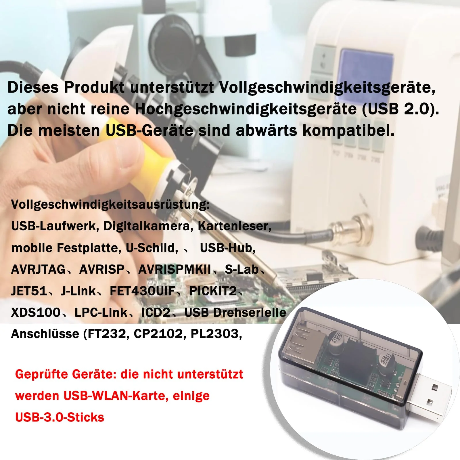 ADUM3160 USB Power Isolation Board, USB Isolator Module, 1500 V, Low Power Consumption, to Isolate Noise in the Circuit System - Image 4