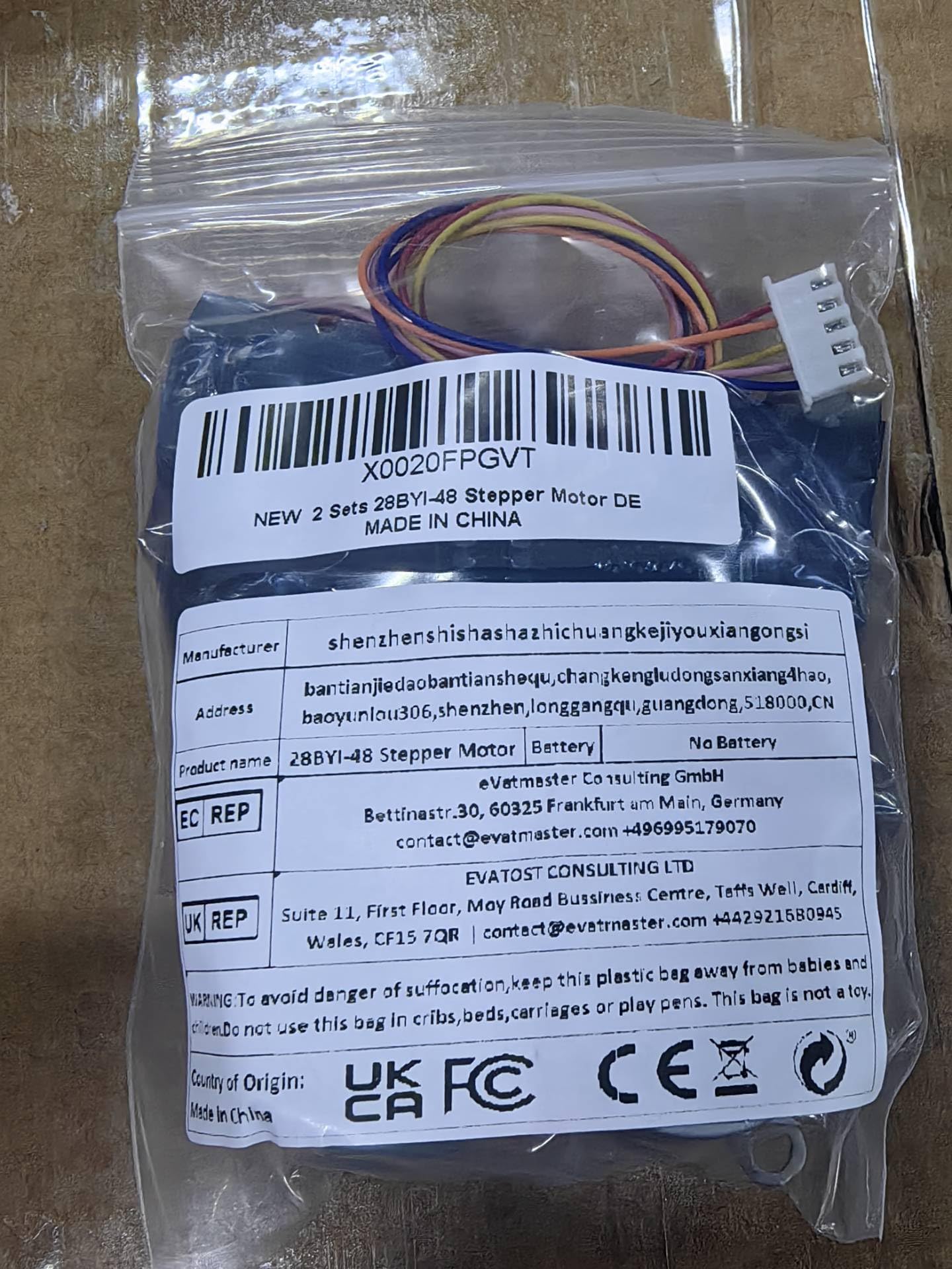 AEDIKO 2 Sets 28BYJ-48 ULN2003 5V Stepper Motor + ULN2003 Driver Board - Image 3