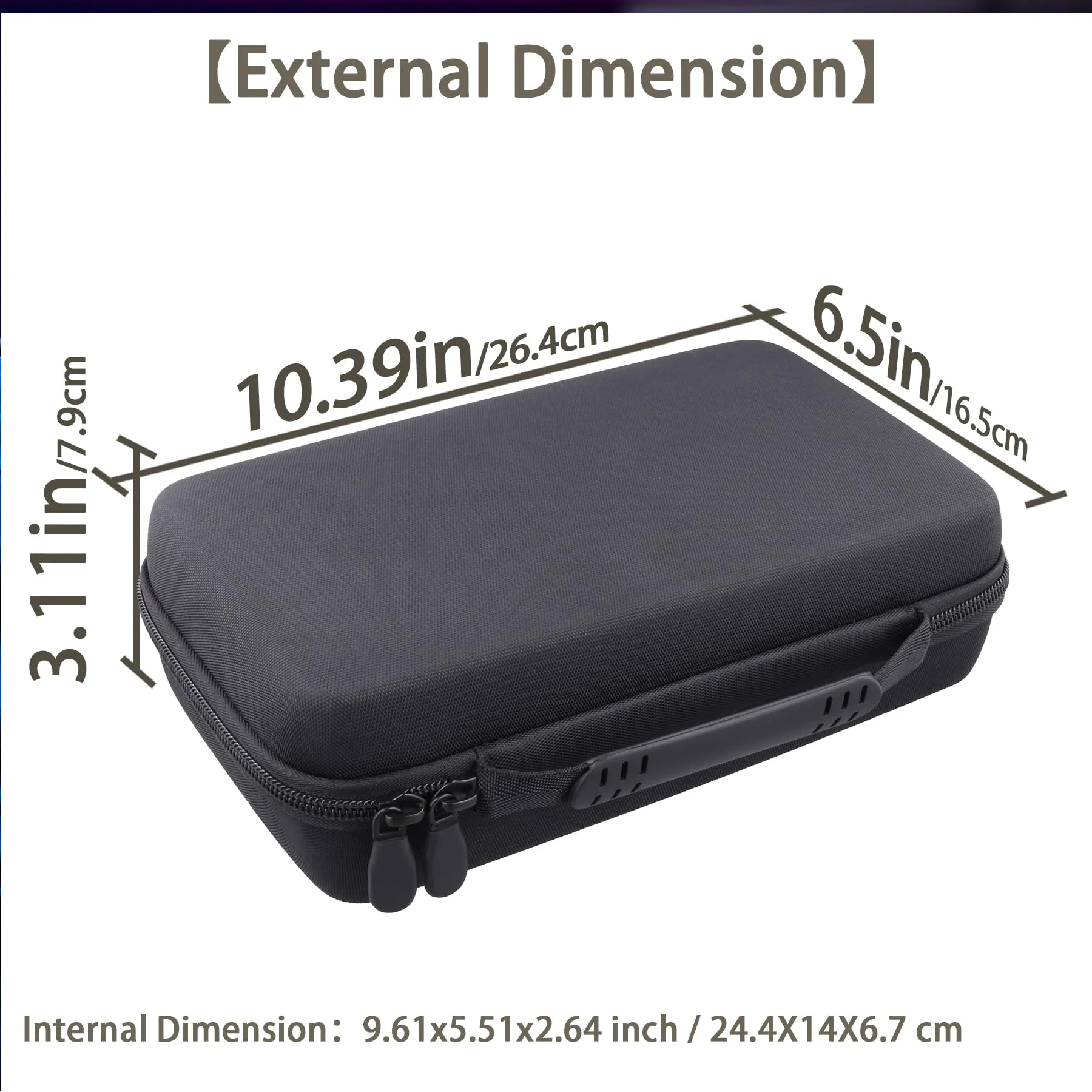 Aenllosi for Zoom H8 Digital Multitrack Recorder Hard Travel Case, Zoom Handy Recorder Organizer (Case Only) for H8 Multitrack - Image 6