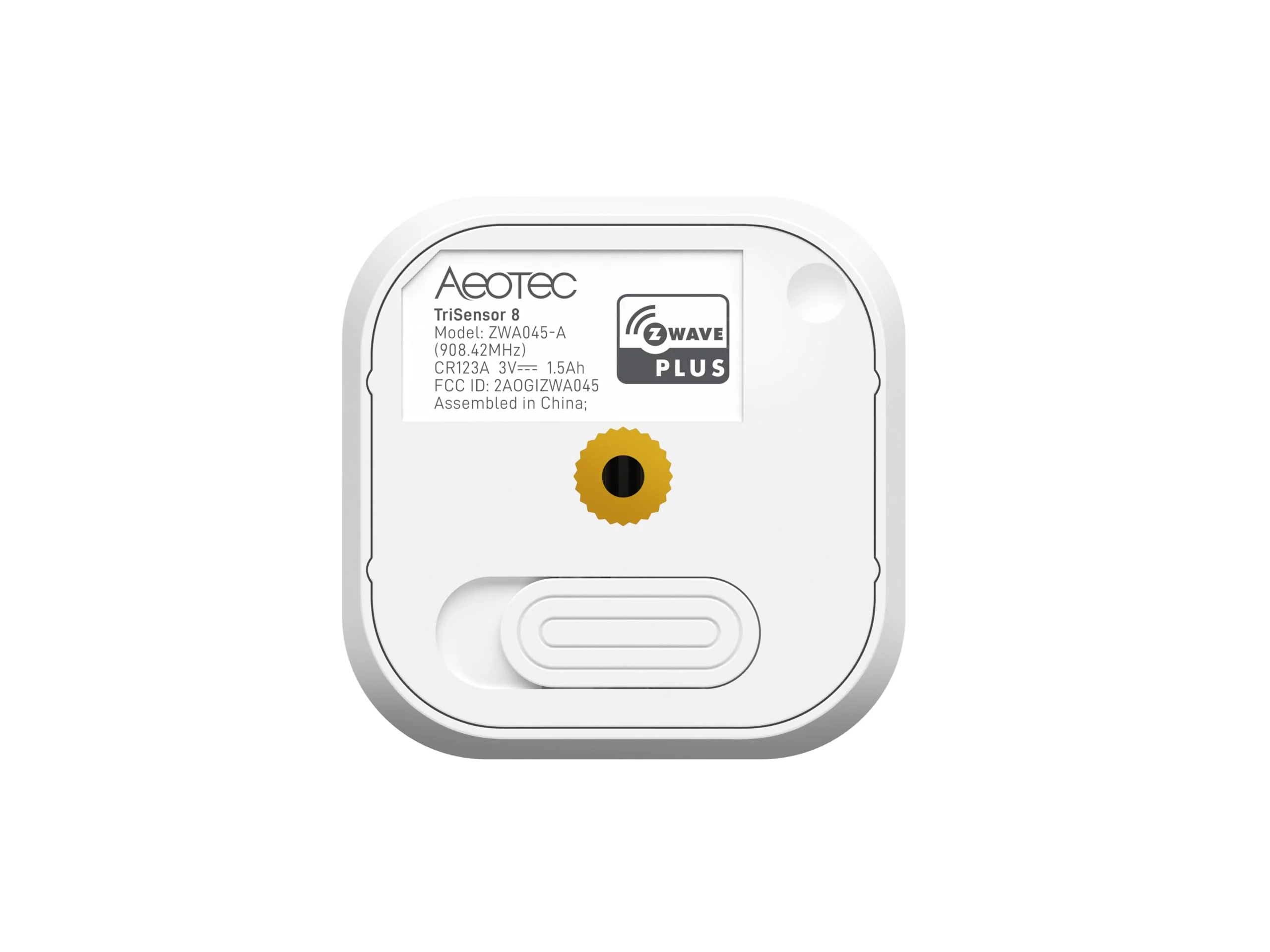 Aeotec TriSensor 8, 800 Series Zwave Motion Sensor, Temperature, Light Sensor, Work with Zwave Hub Smartthings 3-in 1 Security System, Long Range Capable ZWA045-A - Image 6