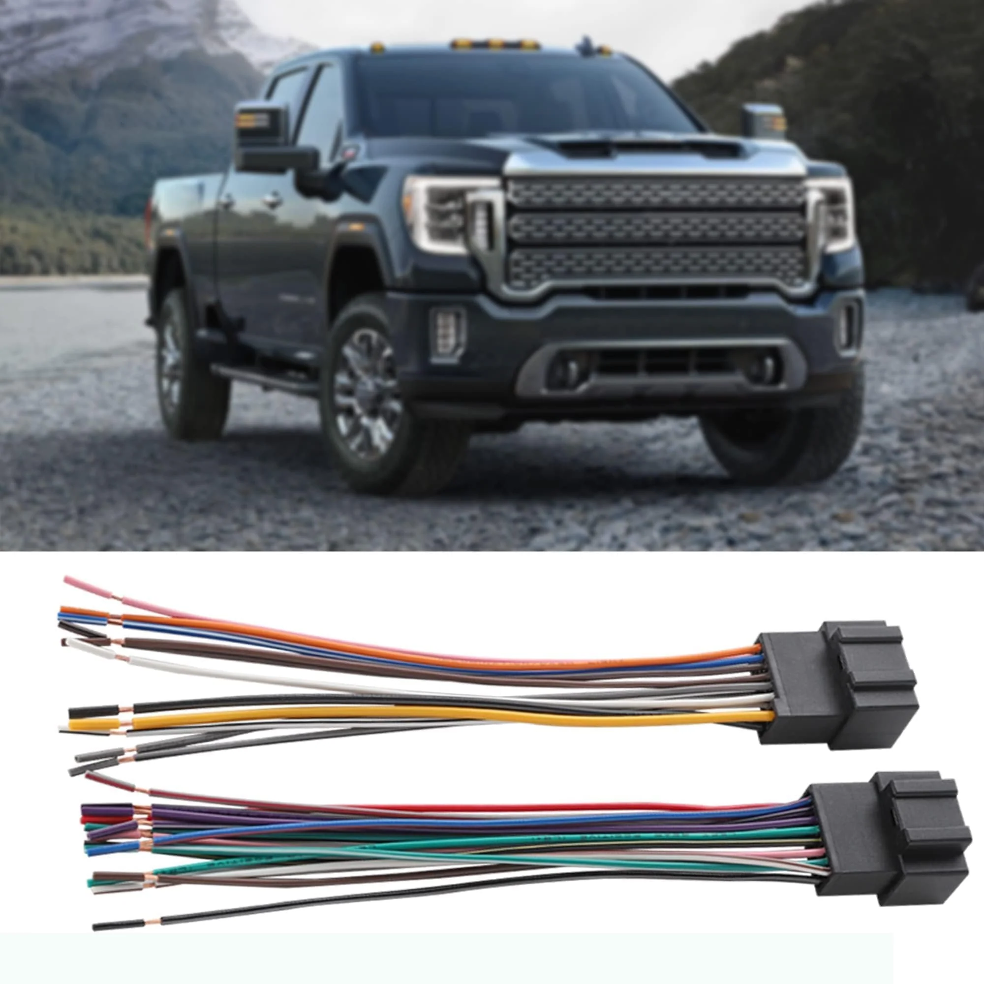 Aftermarket Radio Wiring Adapter for GM Chevy 2007-2015, GMC 2006-2017, Buick 2007-2014 Install Car Stereo Wire Cable Plug Non-Amplified System - Image 7
