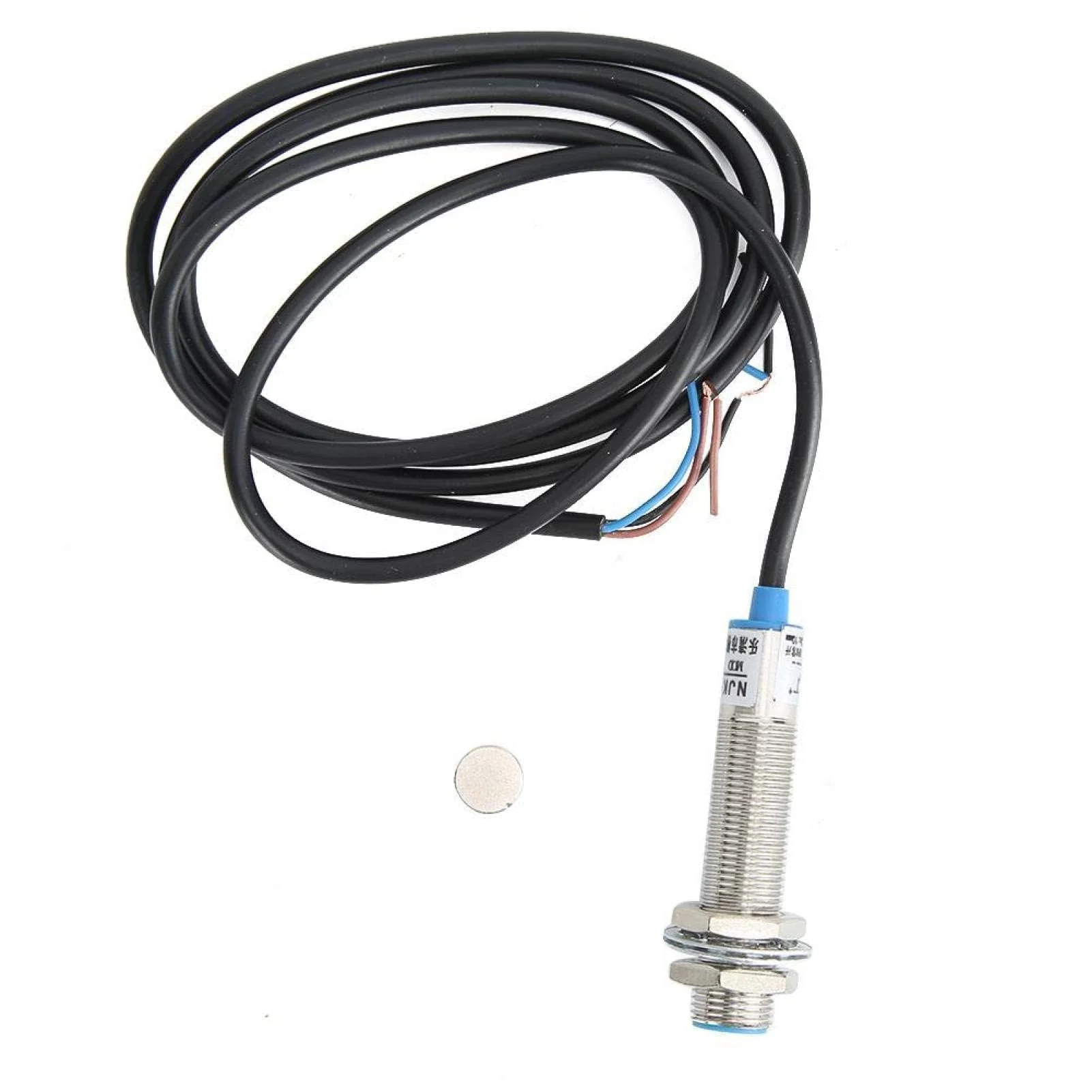 Agatige 220V AC Tachometer, 10-9999 Digital Speed Meter LED Display Panel Inductive Hall Effect Sensor - Image 7