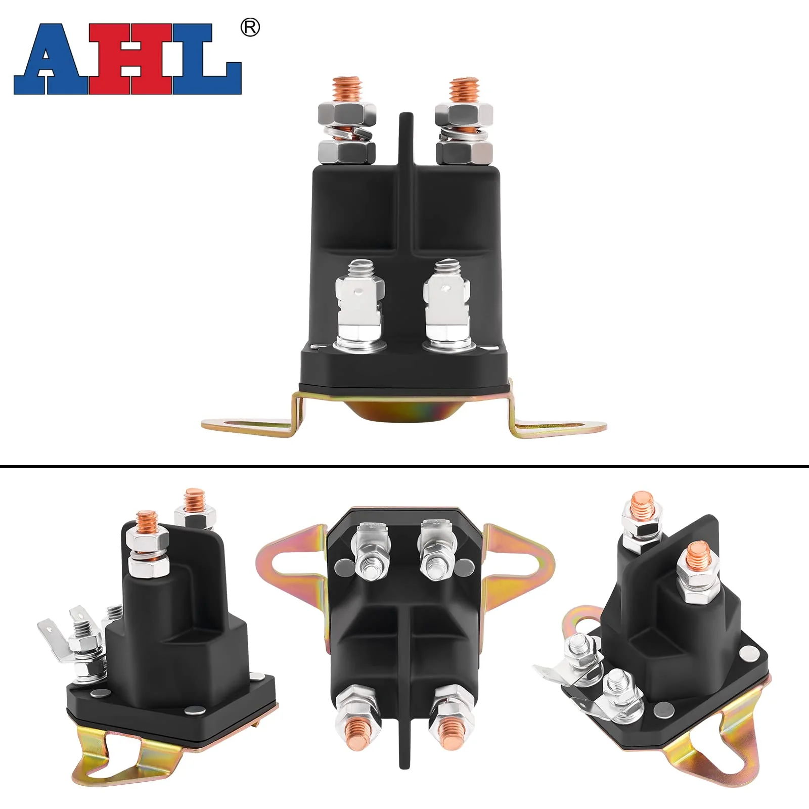 AHL 33-334 Starter Relay Magnetic Switch for Lawn Mowers/Castel Garden/STIGA/Murray/Twin-CUT/Turbo-CUT/Hercules/Sabo - Image 2
