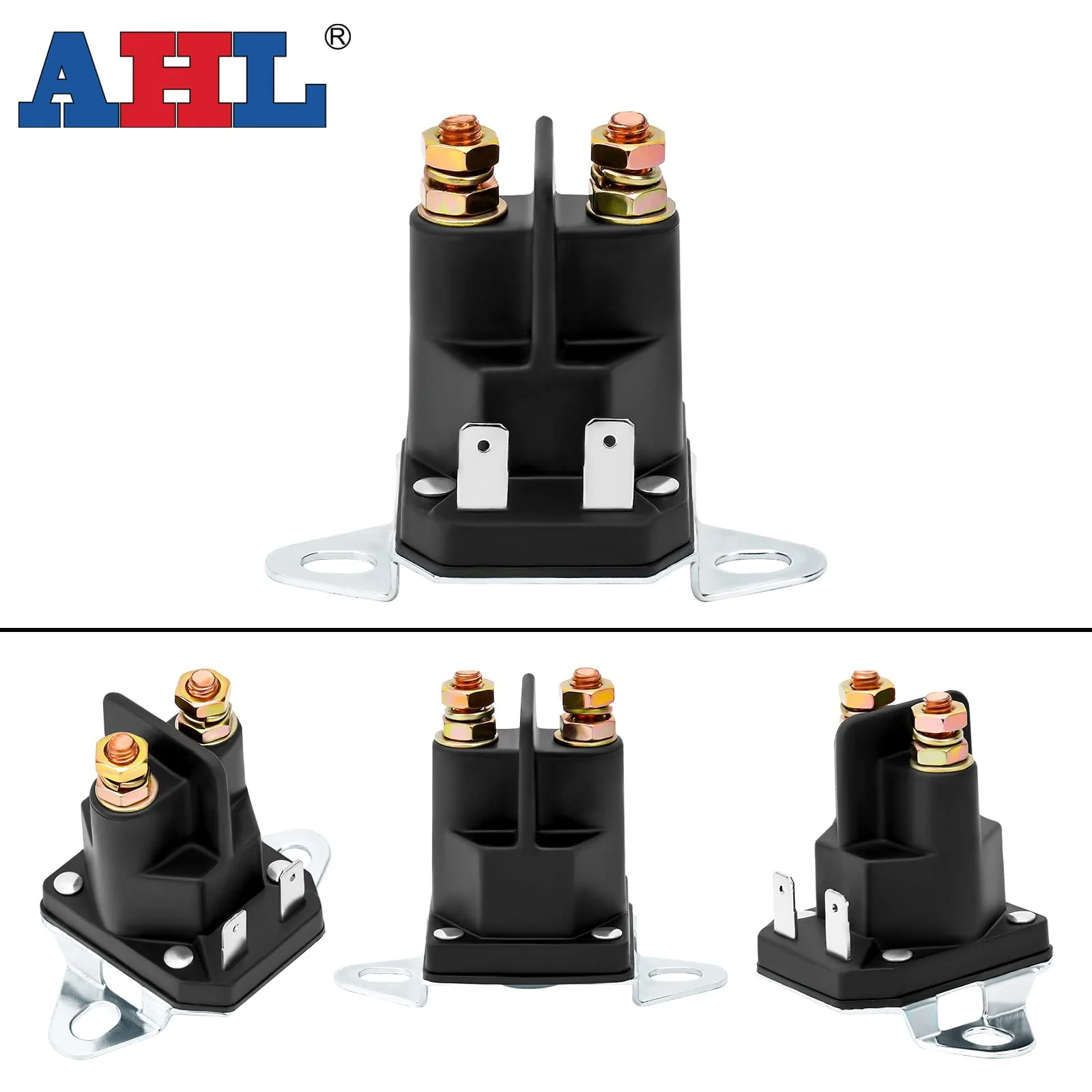 AHL Starter Relay Solenoid Switch for Ariens 35510 / Countax 44814800 / 5321384-06 5321461-54 / Rally 138406x / Simplicity 1685290 1700751 / Snapper 1-8604 / Toro 47 1910 740207 - Image 2