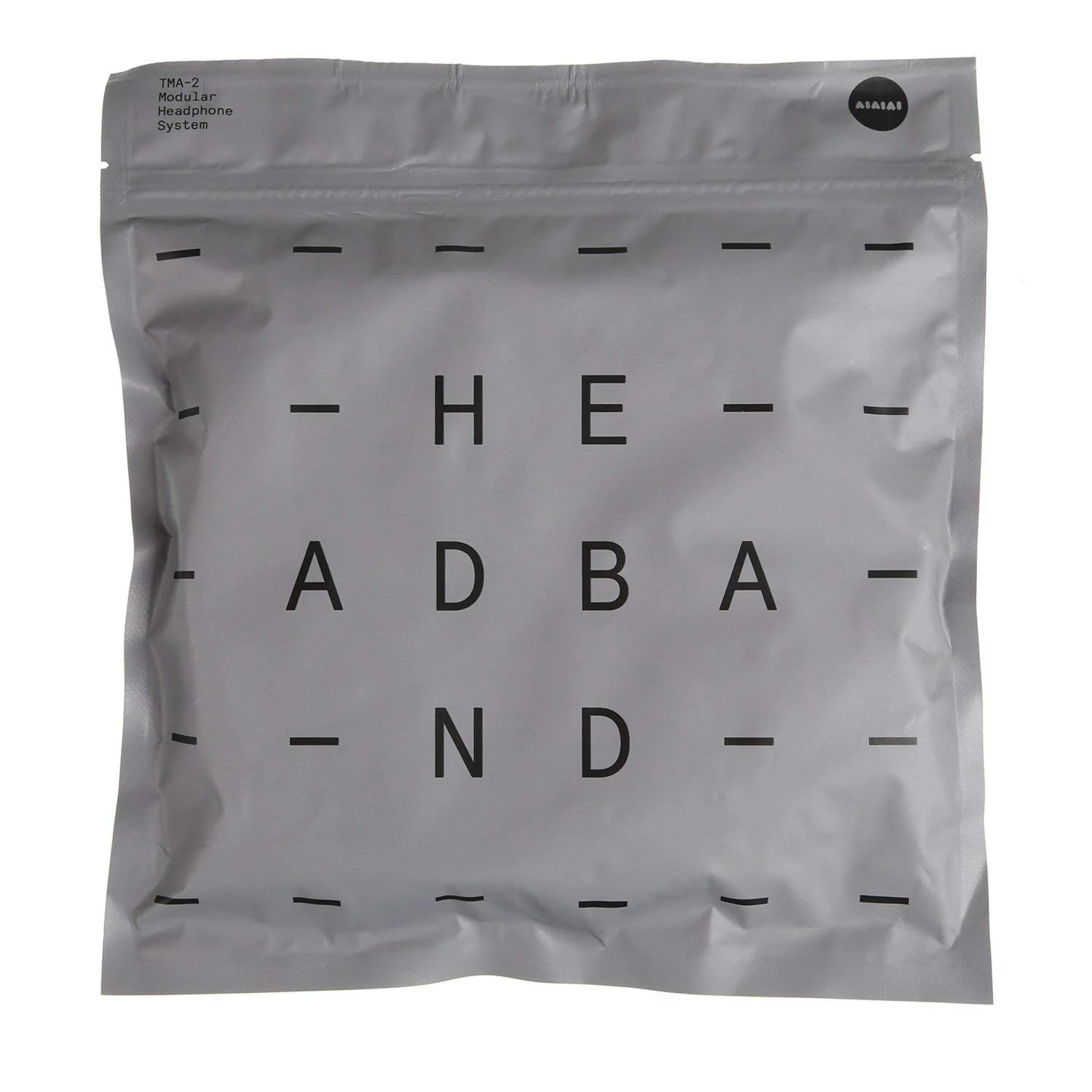 AIAIAI H01 Lightweight Headband with PU Foam Padding, Black - Image 2
