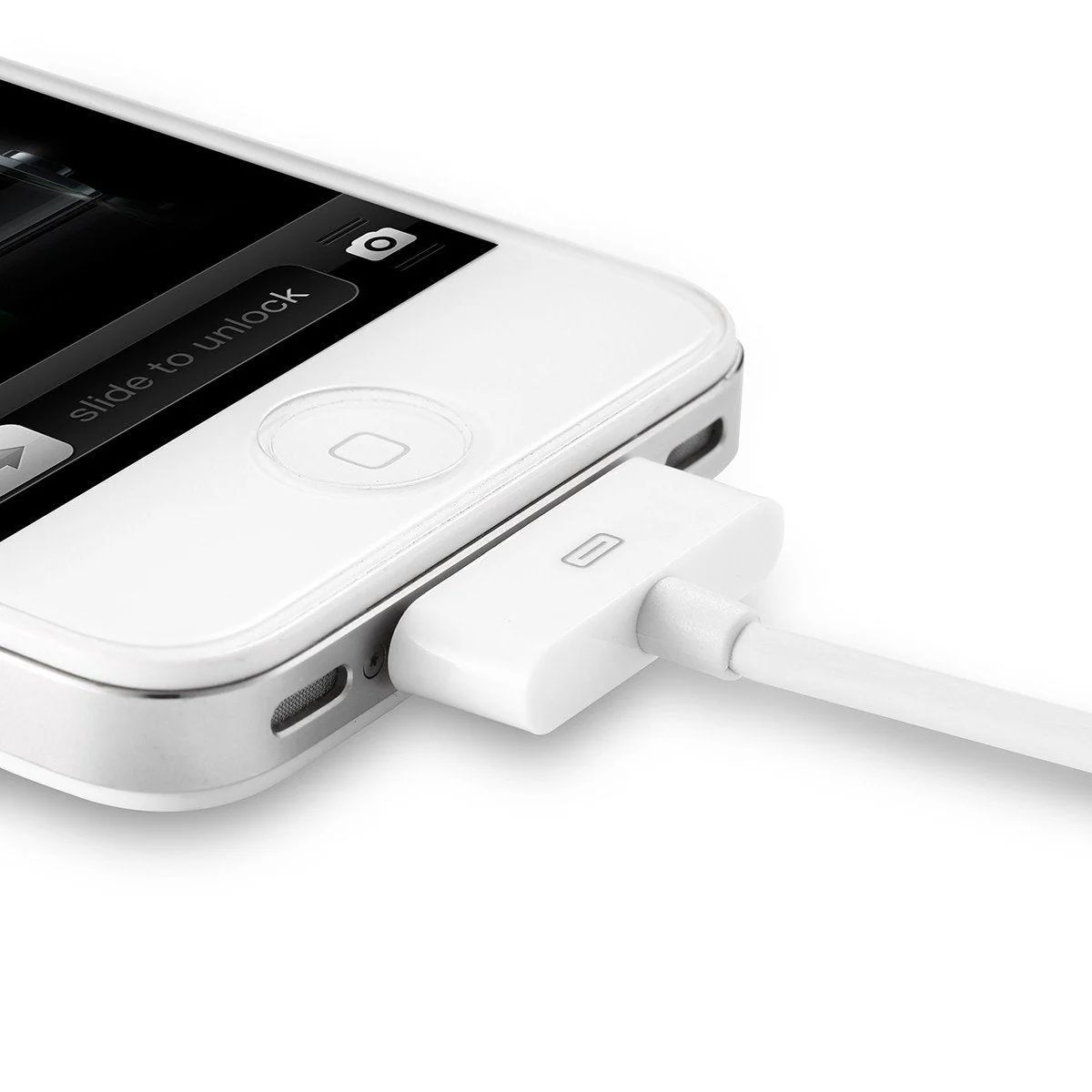 Aibocn MFi Certified 30 Pin Sync and Charge Dock Cable for iPhone 4 4S / iPad 1 2 3 / iPod Nano/iPod Touch - White 4 FT Old Packaging - Image 6