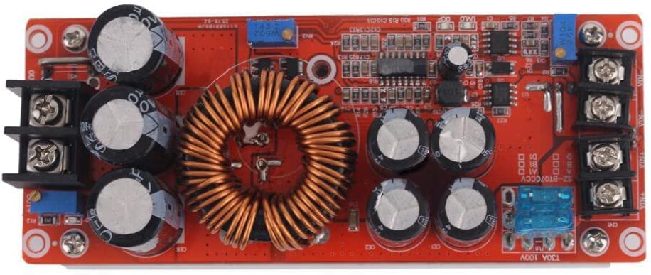 Aideepen 1200W 20A DC-DC Boost Converter, Step-up Converter Constant Power Supply Module 10.5-60V to 12V-80V - Image 2