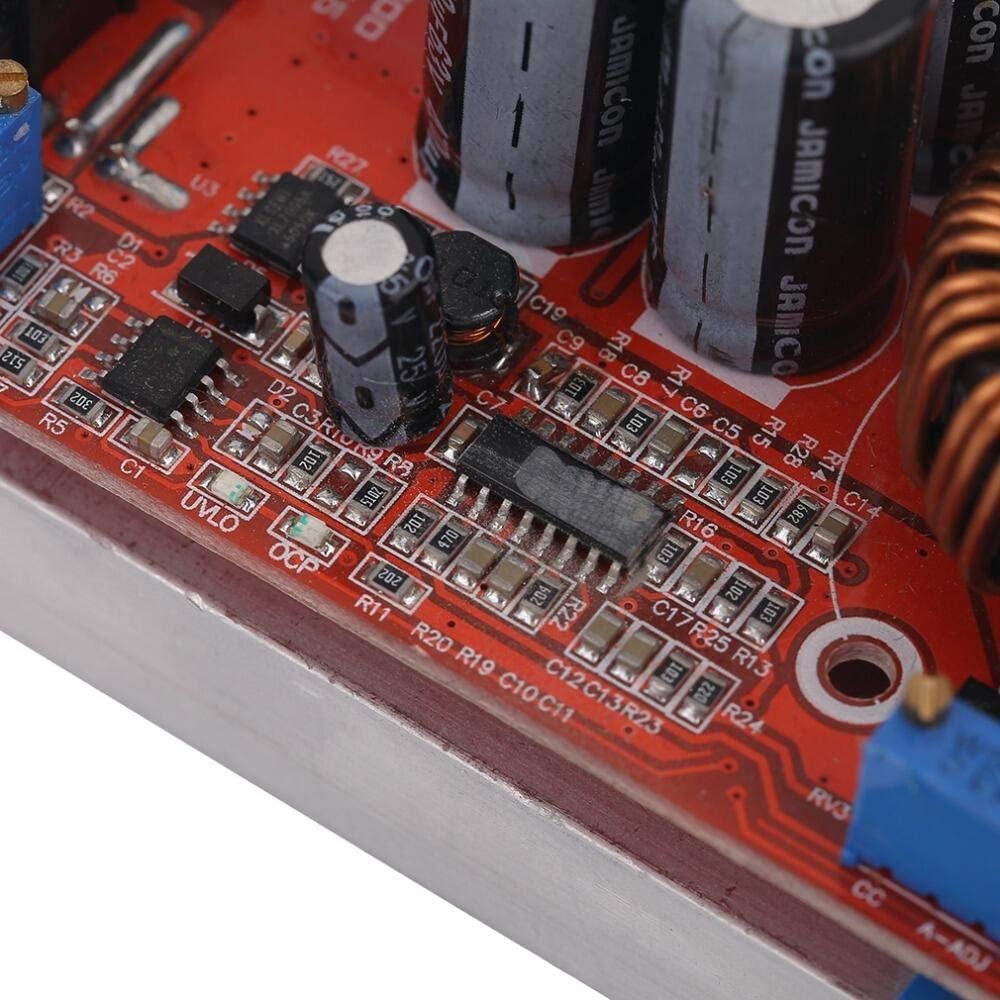 Aideepen 1200W 20A DC-DC Boost Converter, Step-up Converter Constant Power Supply Module 10.5-60V to 12V-80V - Image 6