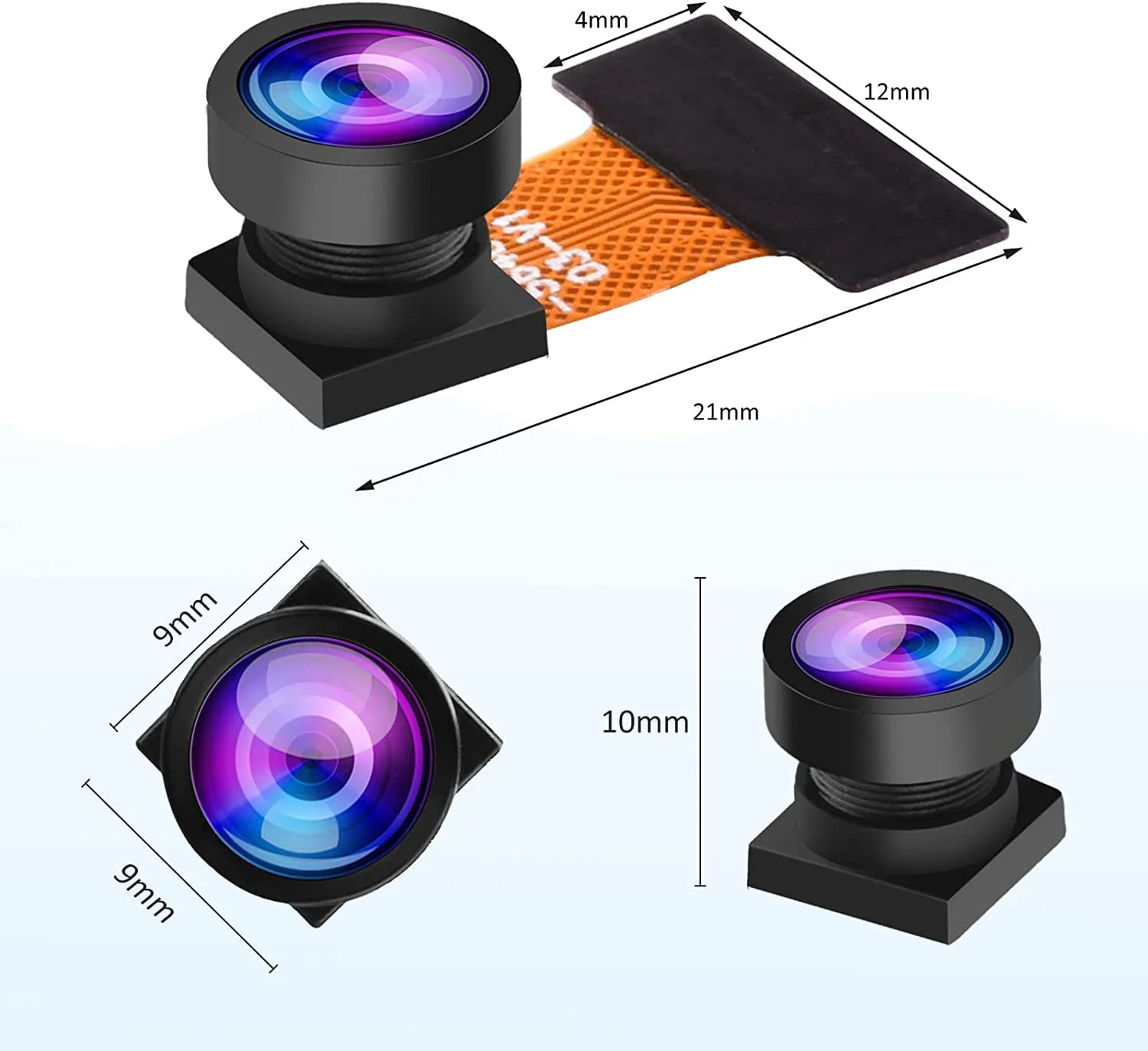 Aideepen OV5640 Camera Module 160° Wide Angle Lens 5 Megapixel Lens for ESP32 CAM 160°-5 million - Image 3