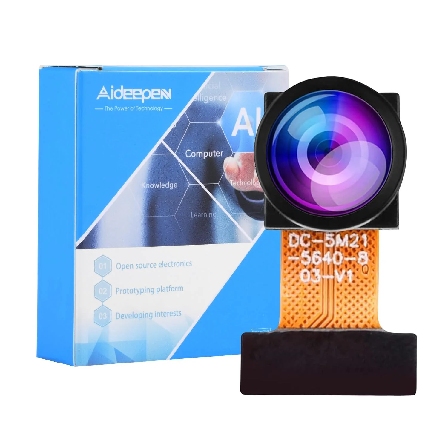 Aideepen OV5640 Camera Module 160° Wide Angle Lens 5 Megapixel Lens for ESP32 CAM 160°-5 million - Image 6