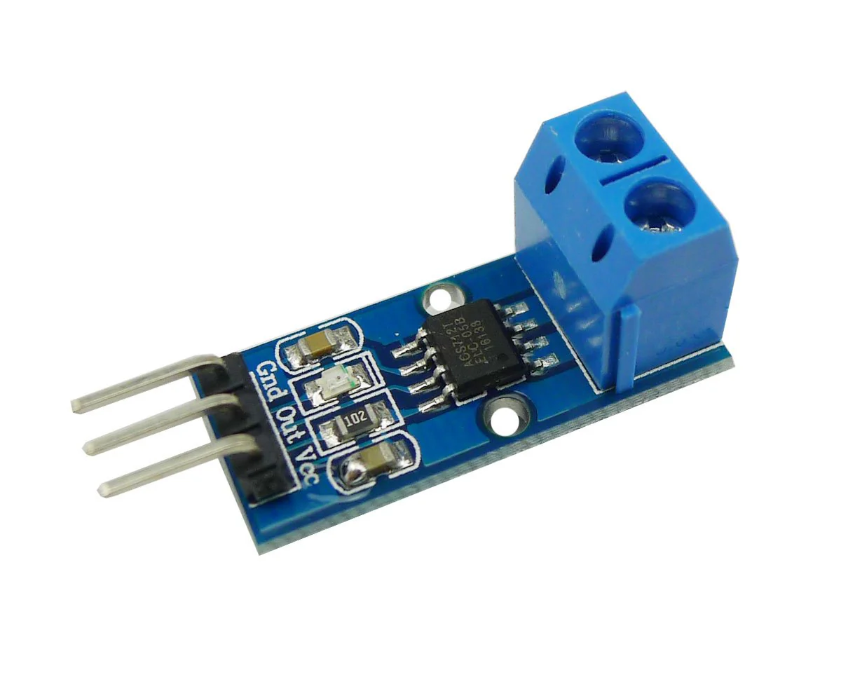 Aihasd Current Sensor ACS712 20 A Range Current Sensor Module f ¨ ¹ R Arduino - Image 4