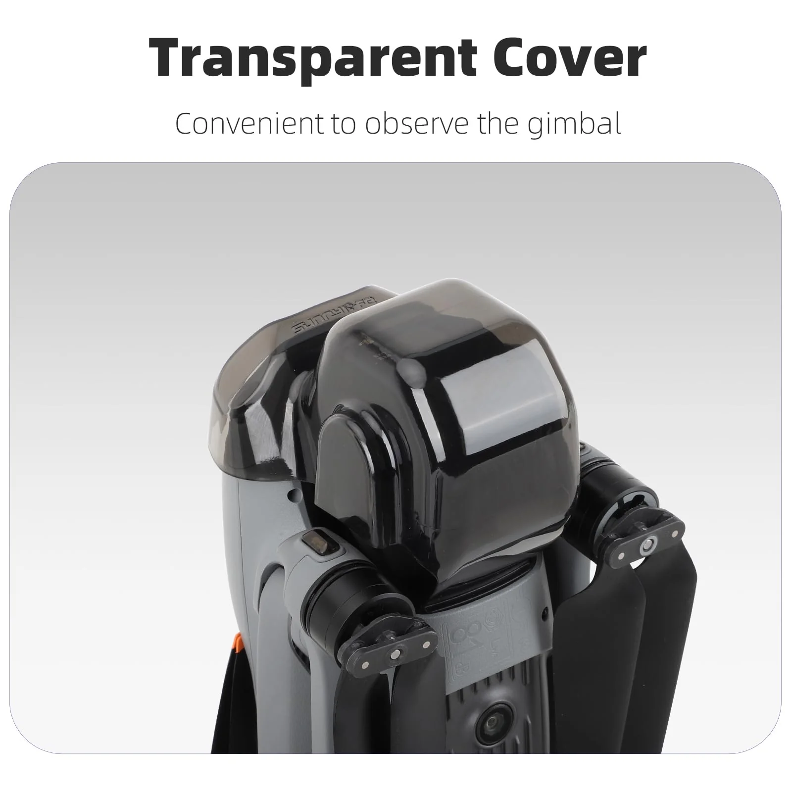 Air 3S Gimbal Protector, Camera Lens Cap Protective Lens Cover for DJI Air 3S Drone Accessories - Image 5