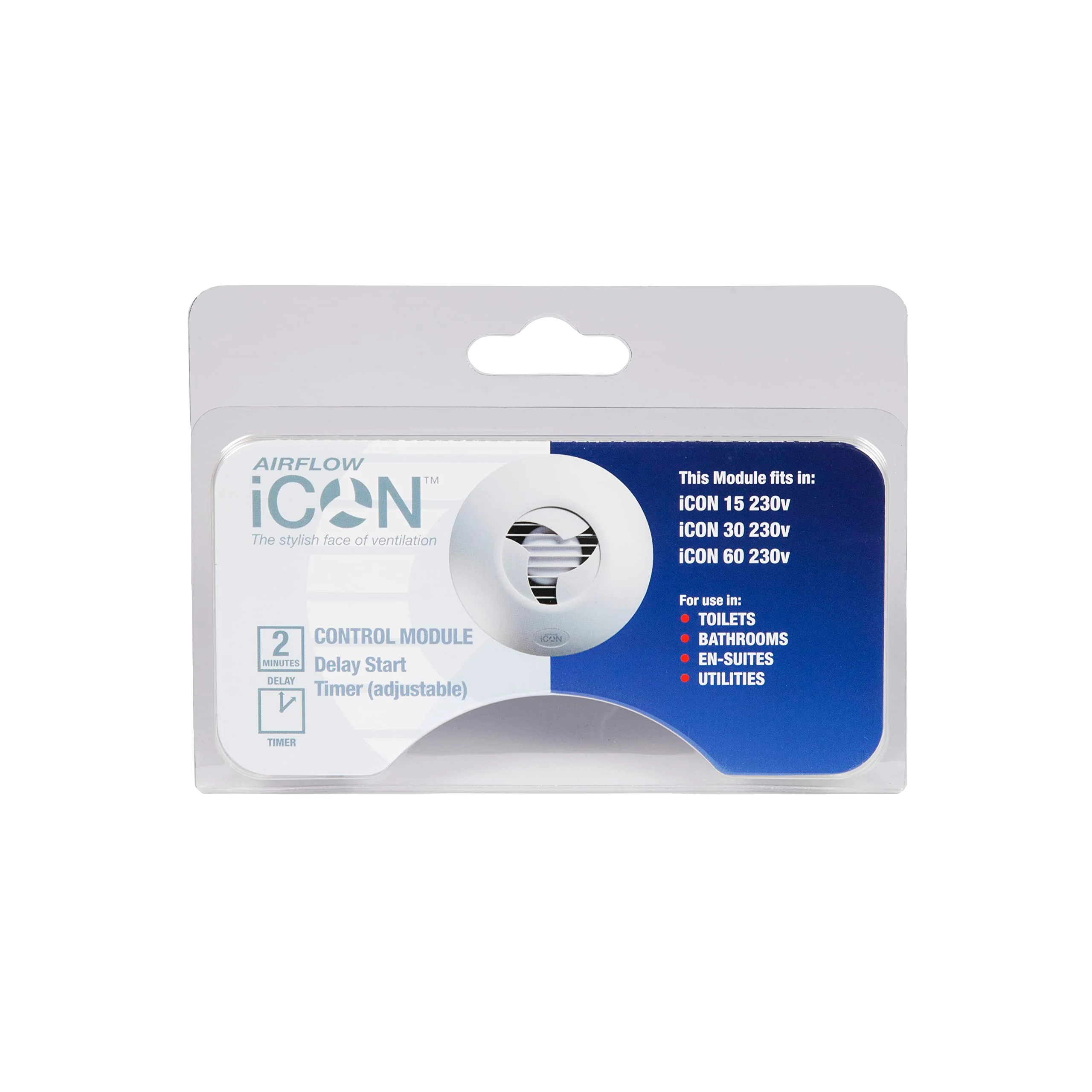 Airflow DTM iCON Plug-in Timer & Delay Start Module for 240V Fan Timer/Delay Start - Image 2