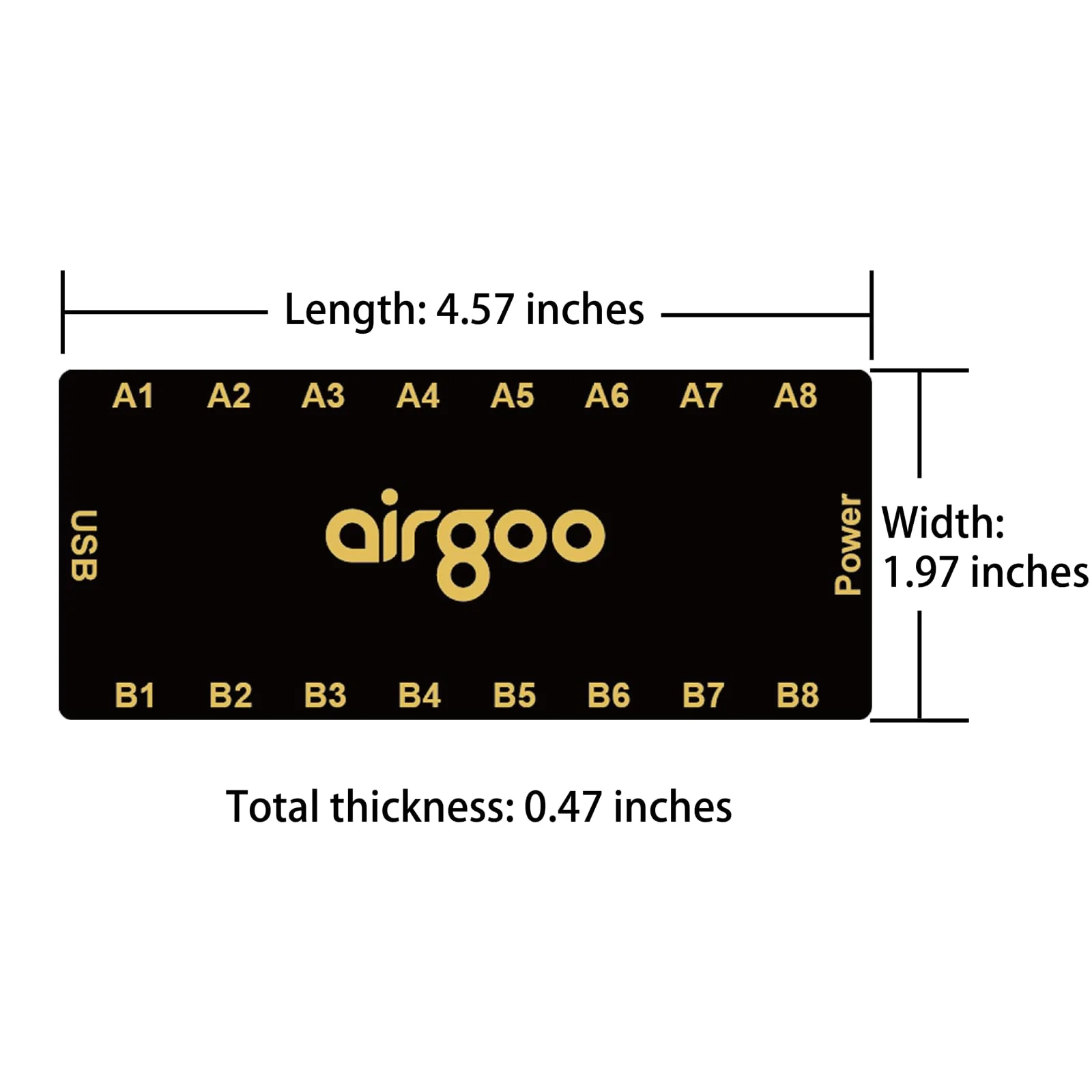 Airgoo 16-Port Signal RGB Controller - SATA Powered ARGB Controller PC Lighting Hub, Requires SignalRGB or OpenRGB Software Download for Configuration, AG-DRGB16 - Image 4