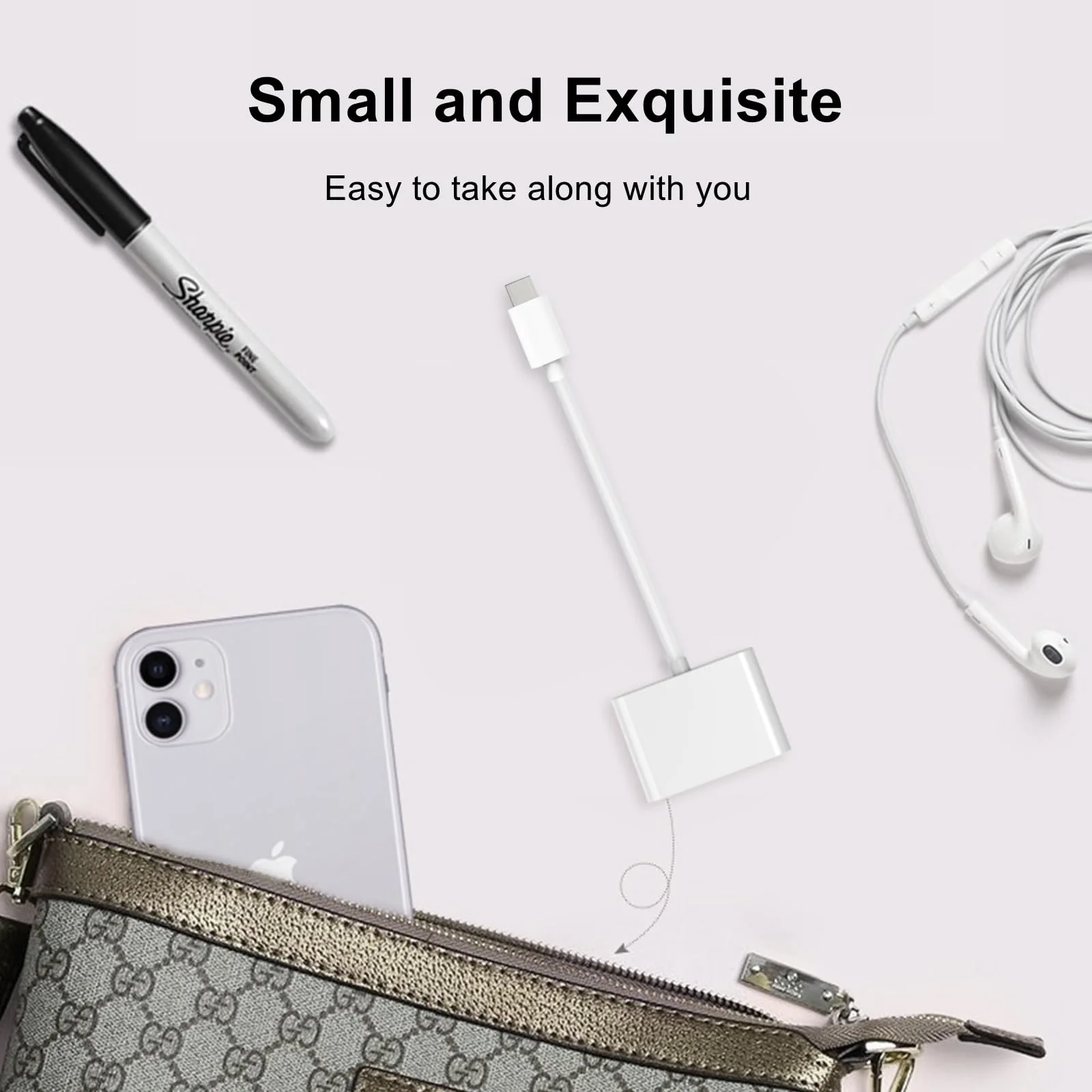 AIRSKY USB C to HDMI Adapter for iPhone 15/16 to TV, Type C Digital AV HDMI Adapter with 100W Fast Charging and 4K@60Hz HDMI Converter, Compatible with iPhone15 iPhone16 MacBook Ipad - Image 5