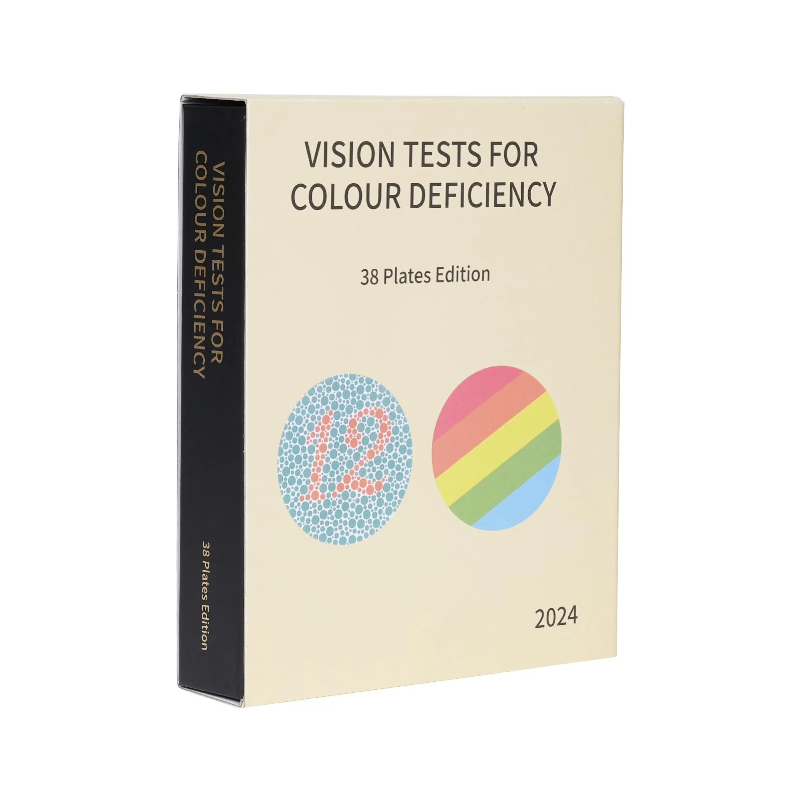 Aist Optics Ishihara Test Chart Books Color Vision Test Book with 38 Plates - Image 2