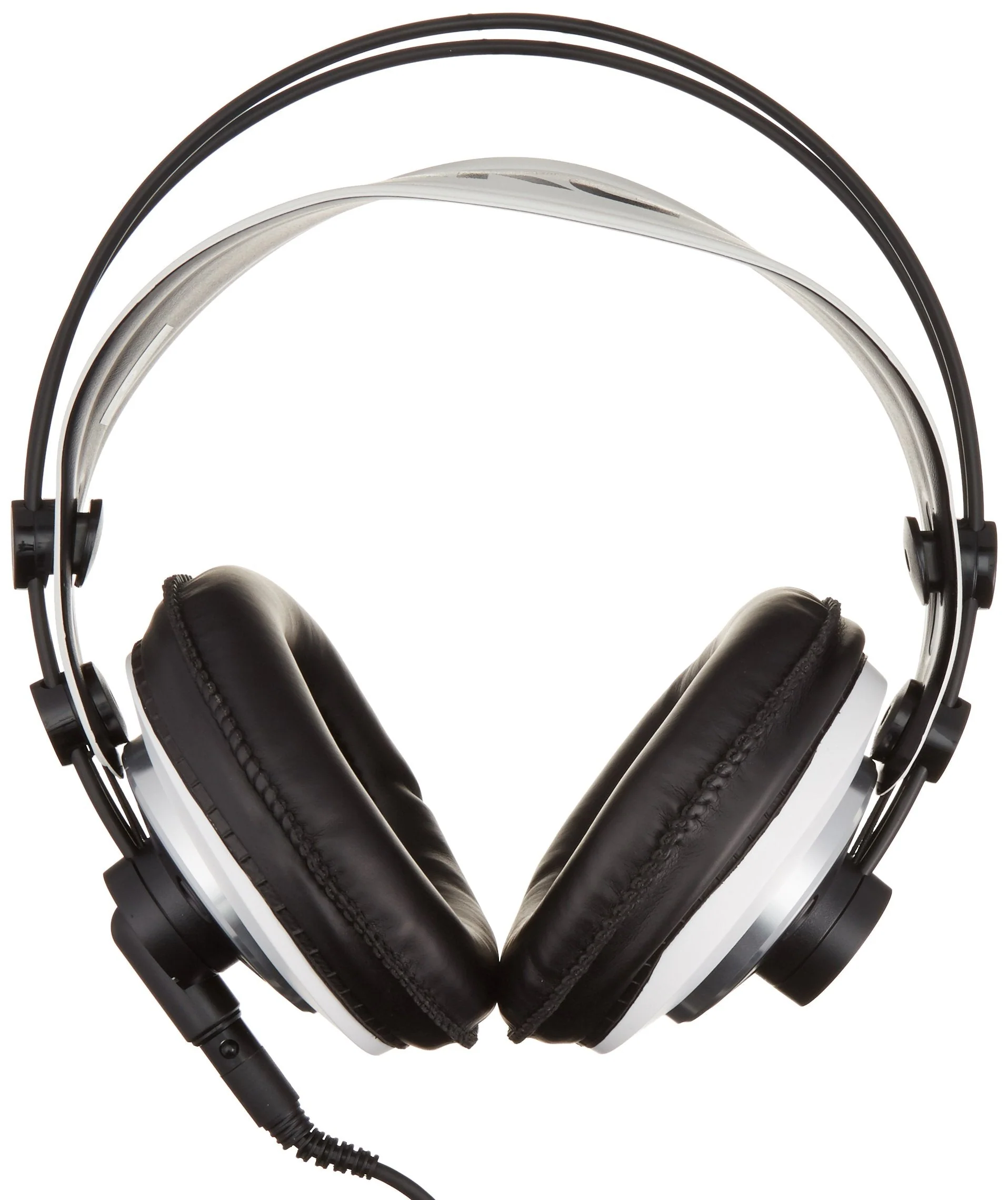 AKG M220 Pro Stylist Professional Large Diaphragm DJ Semi-Open High Definition Over-Ear Studio Headphones - White - Image 2