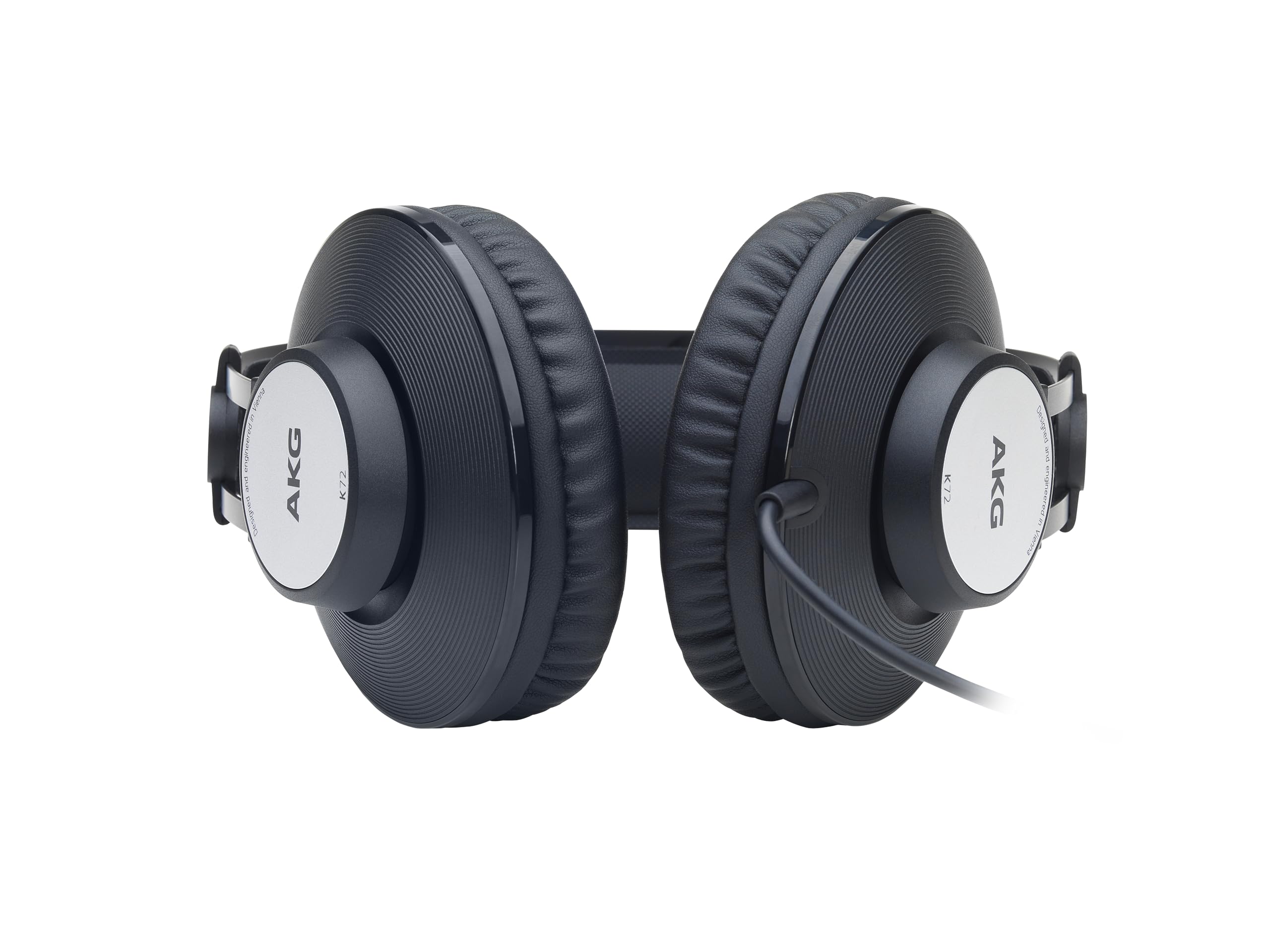 AKG Pro Audio K72 Over-Ear, Closed-Back, High-Sensitivity, High Output 40mm drivers, Studio Professional Headphone. Also Great for Portable Devices. Black. - Image 4
