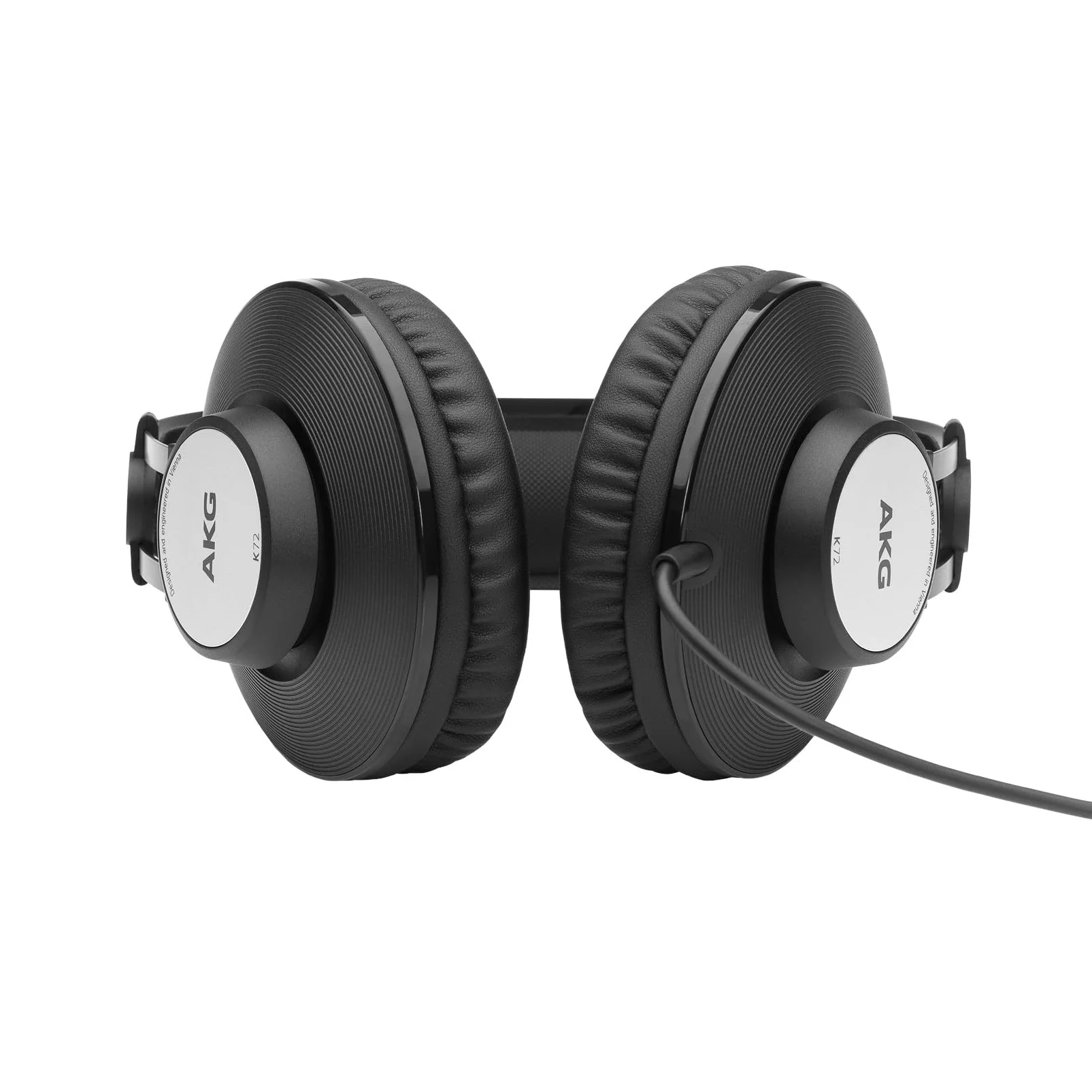 AKG Pro Audio K72 Over-Ear, Closed-Back, High-Sensitivity, High Output 40mm drivers, Studio Professional Headphone. Also Great for Portable Devices. Black. - Image 9