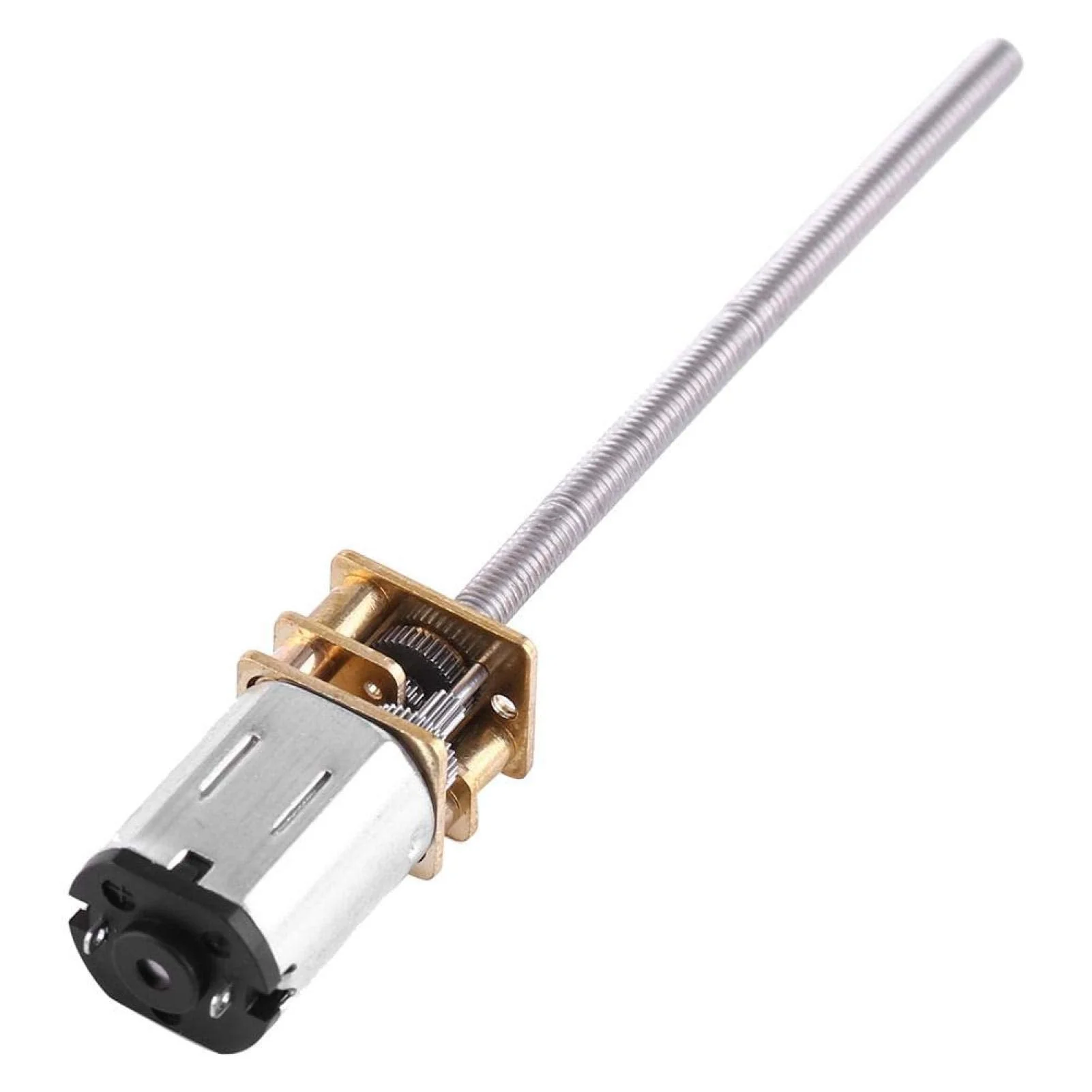 Akozon 6 V Gear Motor with Long M3 55 mm Screw Thread Output Shaft Speed Reduction Gear Motor 30/60/100/150/200/300/40/500 RPM (300 RPM) 300 rpm. - Image 3