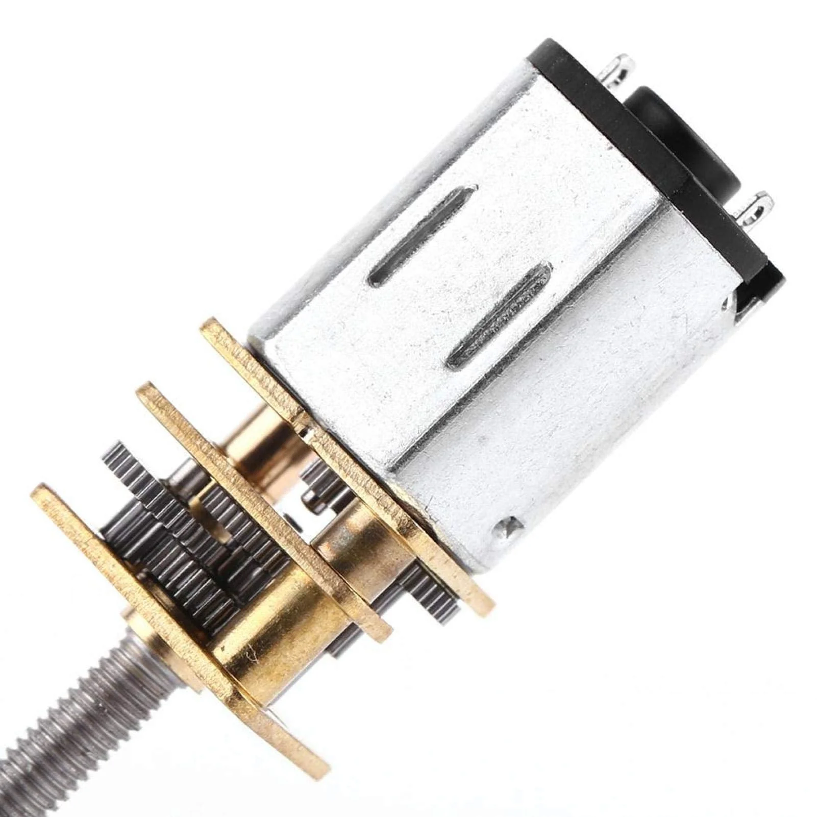 Akozon 6 V Gear Motor with Long M3 55 mm Screw Thread Output Shaft Speed Reduction Gear Motor 30/60/100/150/200/300/40/500 RPM (300 RPM) 300 rpm. - Image 8