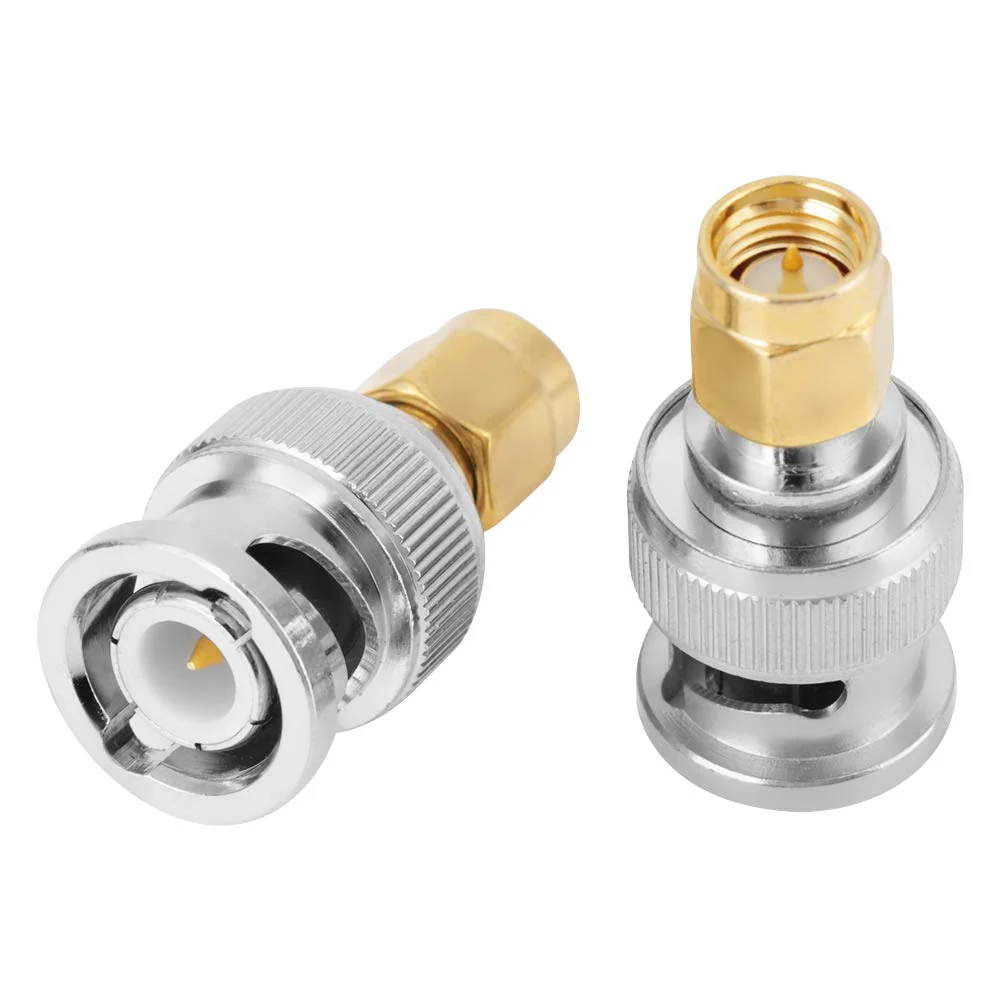 Akozon BNC Male to SMA Male Type Male Adapter Test Converter Pack of 2 - Image 3