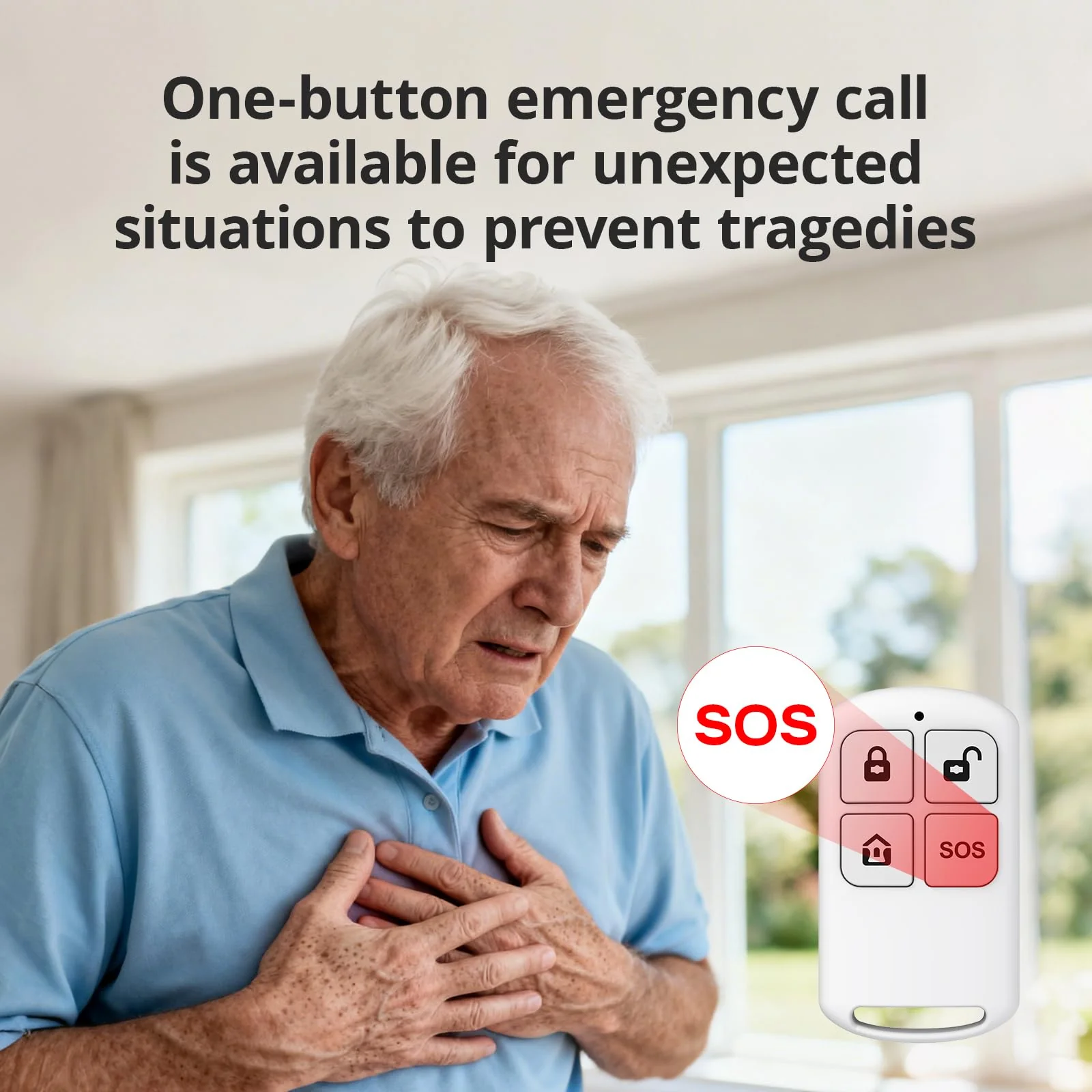 Alarm System for Home Security,WiFi+GSM/4G Instant App Alerts Smart Wireless Door & Window Alarms for Home,Remote or Smart Life/Tuya APP Control,Compatible with Alexa or Google Easy to Install A01-A-5Pcs - Image 5