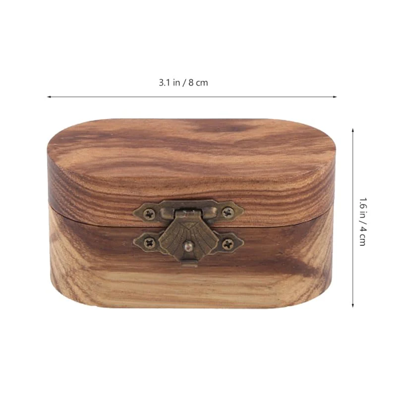 Alasum Pick Storage Box - Elegant Wooden Guitar Holder with 2 Natural Wood Picks Portable and Stylish Case for Guitar Accessories - Image 4