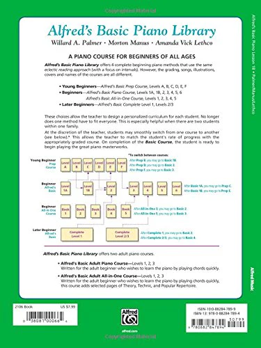 Alfred's Basic Piano Library Lesson Book, Bk 1B (Alfred's Basic Piano Library, Bk 1B) - Image 2