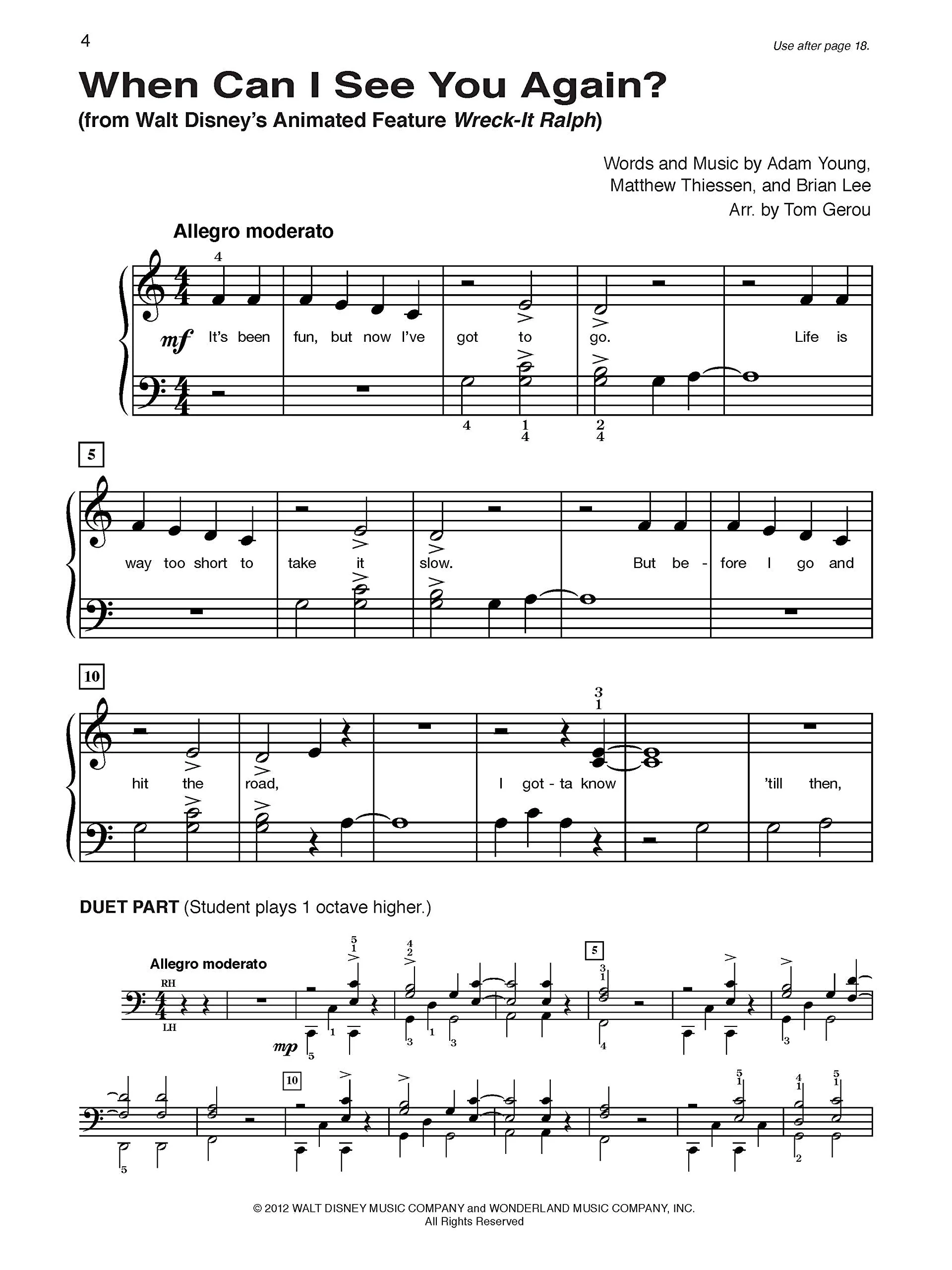 Alfred's Basic Piano Library -- Popular Hits, Bk 1B (Alfred's Basic Piano Library, Bk 1B) - Image 4