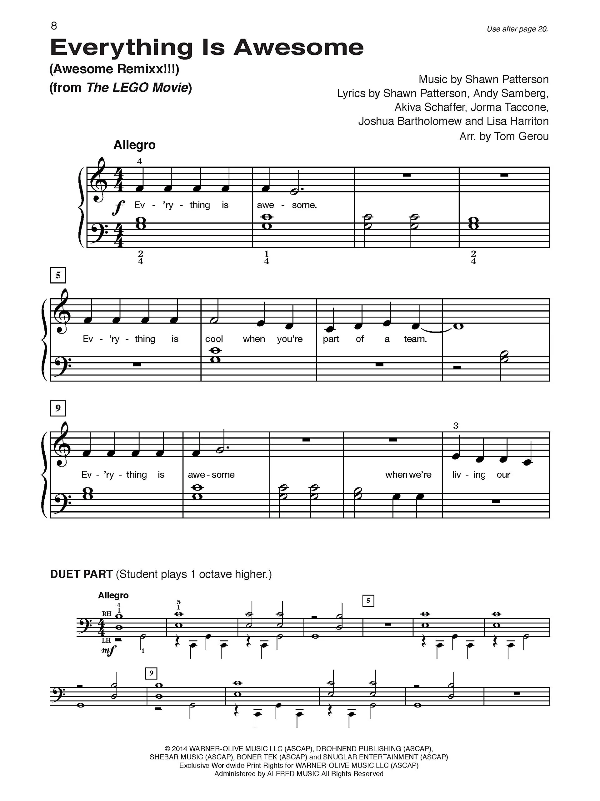 Alfred's Basic Piano Library -- Popular Hits, Bk 1B (Alfred's Basic Piano Library, Bk 1B) - Image 6