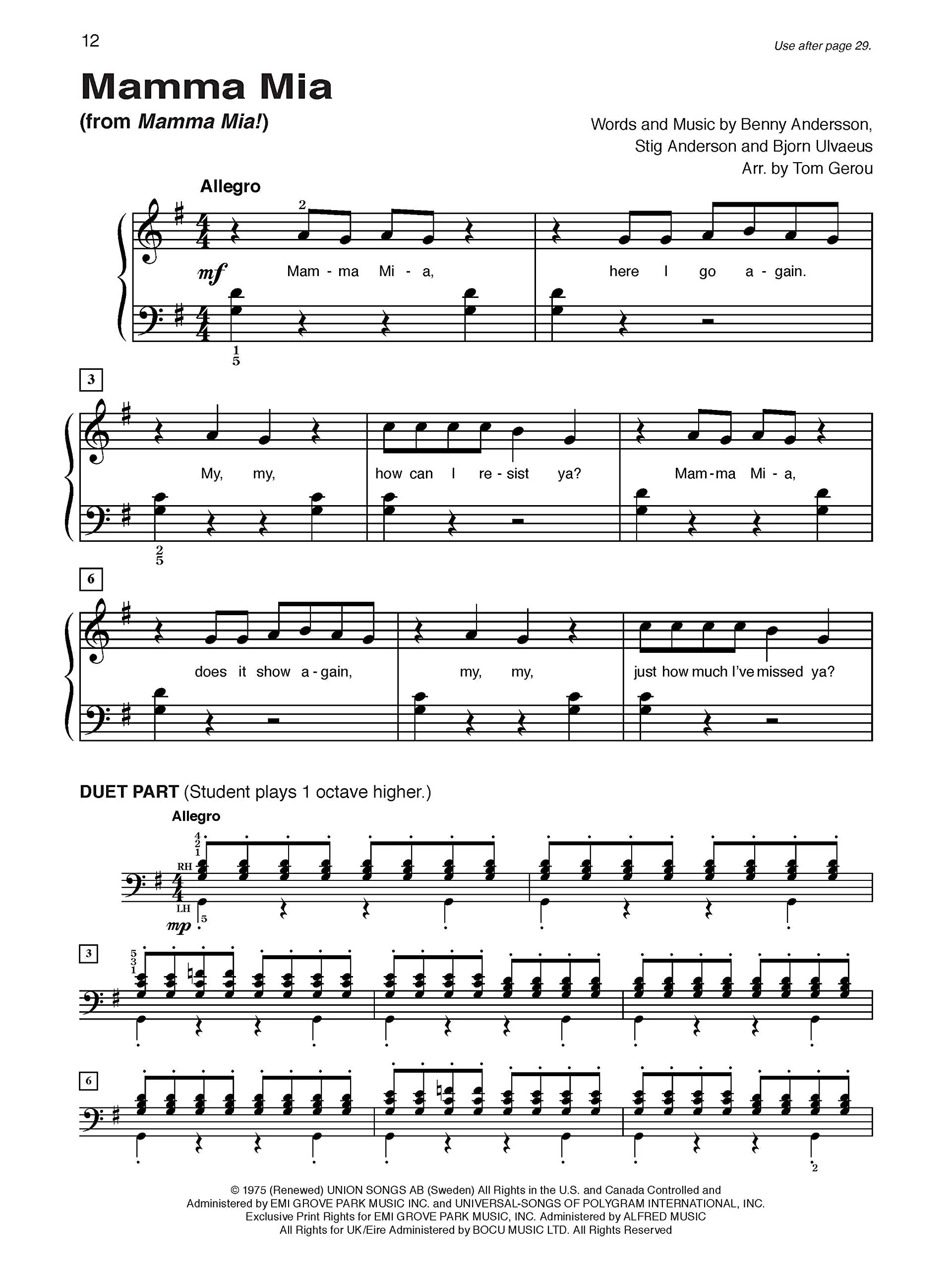 Alfred's Basic Piano Library -- Popular Hits, Bk 1B (Alfred's Basic Piano Library, Bk 1B) - Image 8