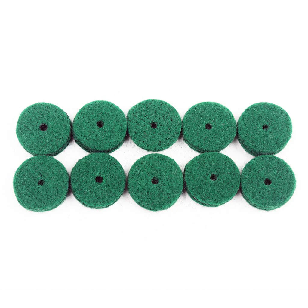 Alnicov 22MM Piano Felt Front Rail Regulating Punchings Green Keyboard Balance Washers Repair Parts Pack of 90 - Image 5