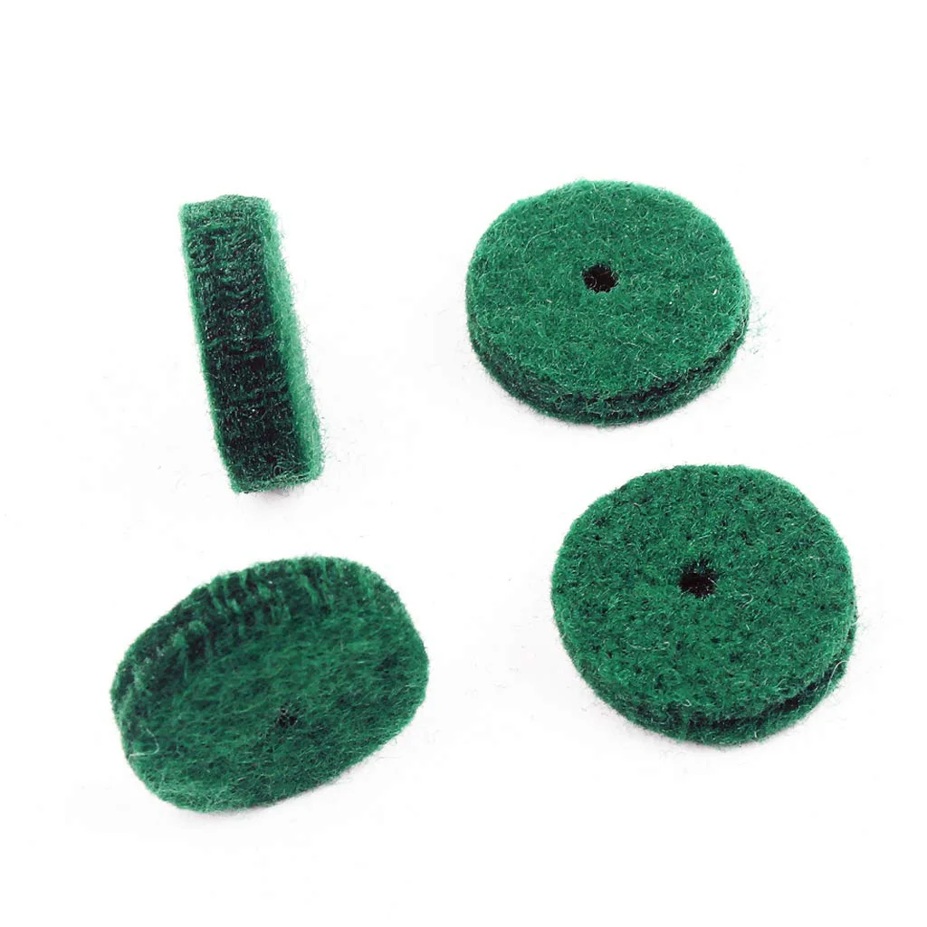 Alnicov 22MM Piano Felt Front Rail Regulating Punchings Green Keyboard Balance Washers Repair Parts Pack of 90 - Image 6