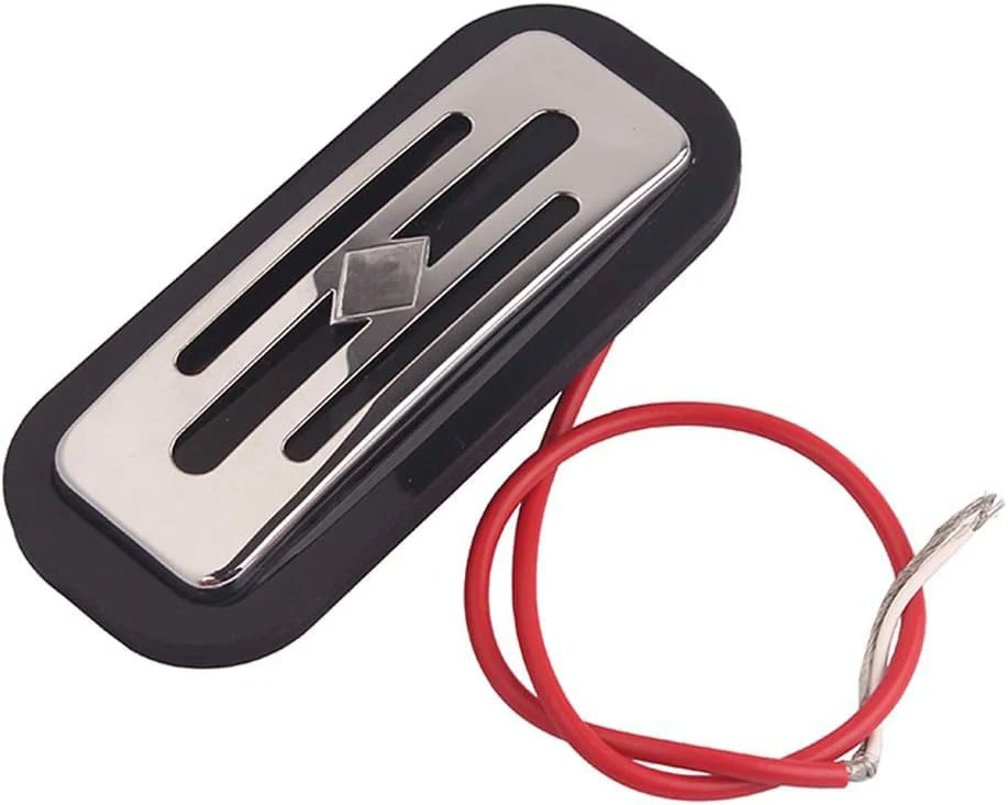 Alnicov Electric Bass Vintage Style Diamond Humbucker Coil Pickups For Guitar Toaster Hofner - Image 2