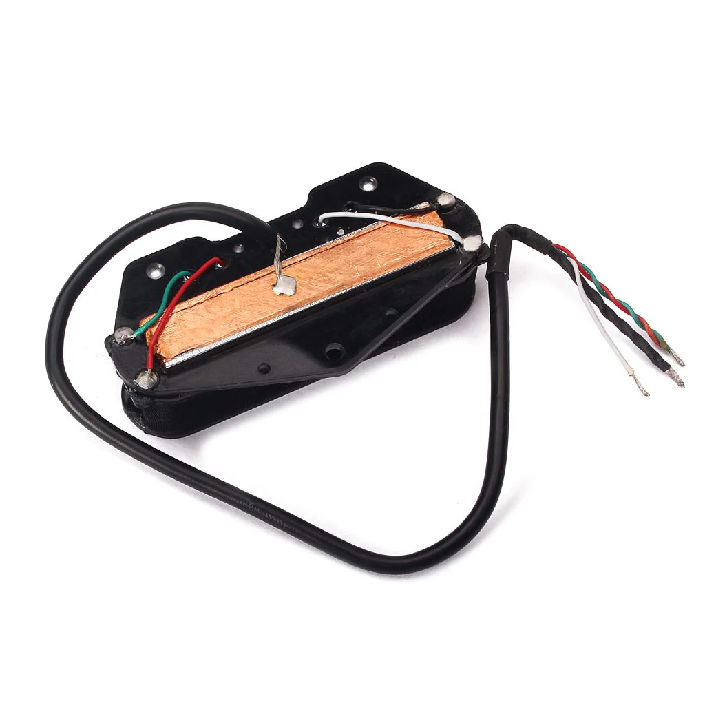 Alnicov Electric Guitar Pickup Dual Hot Rail Humbucker Pickup Single Coil Guitar Pickup Fit for TL Strat Squier Tele Electric Guitar，Black - Image 5