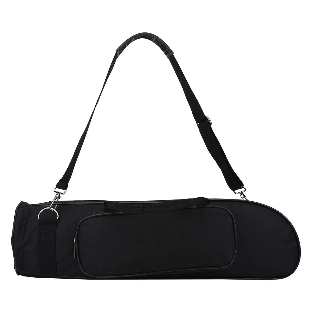 Alomejor Trumpet Bag Oxford Cloth Shockproof Trumpet Case with Shoulder Strap and Gripped Handle for Trumpeter Black - Image 8