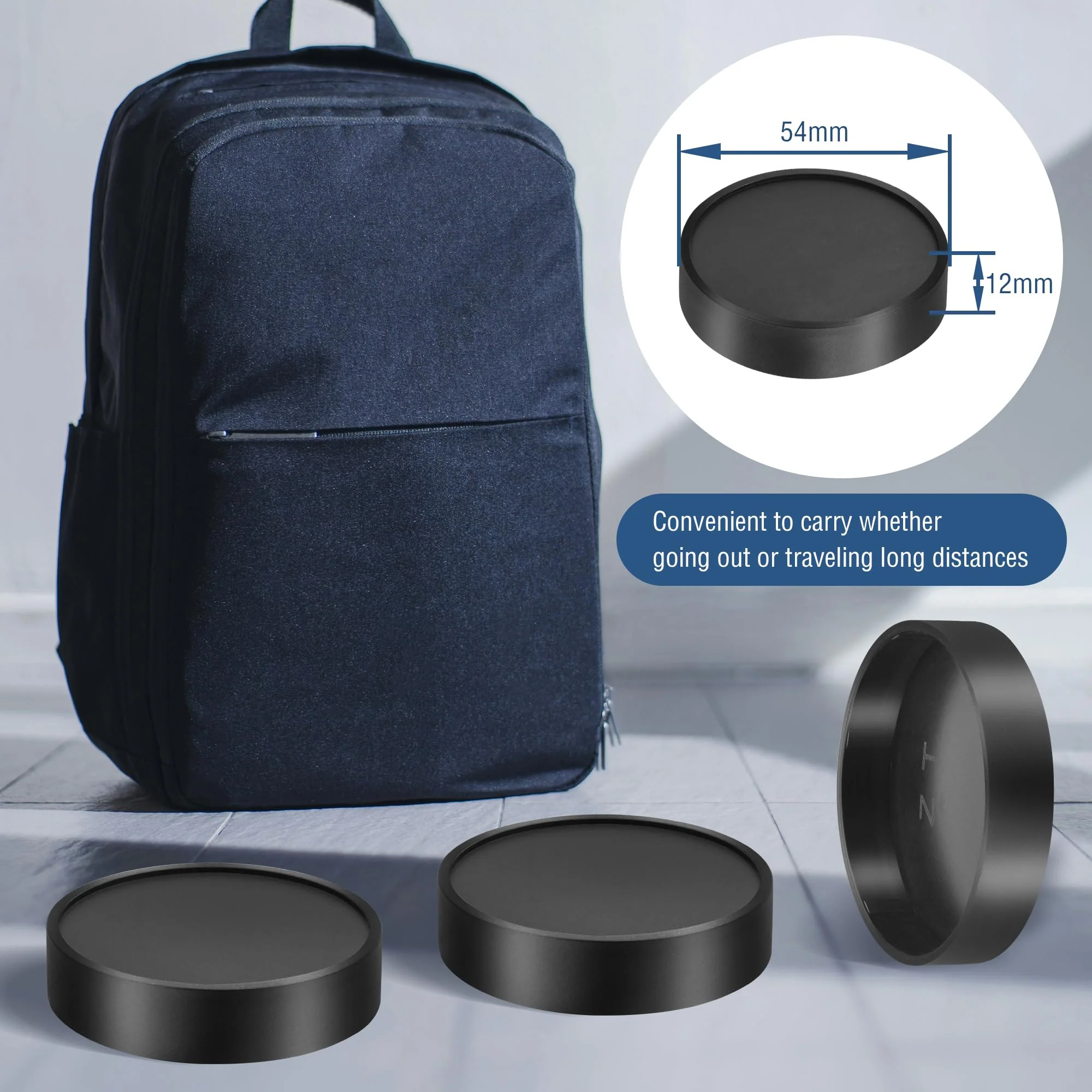 Alstar 5 Pcs Dust Caps for Eyepiece, Barlow Lens, Diagonal & Accessories - M48 X 0.75 Telescope Protection 2 Inches - Black - Image 5