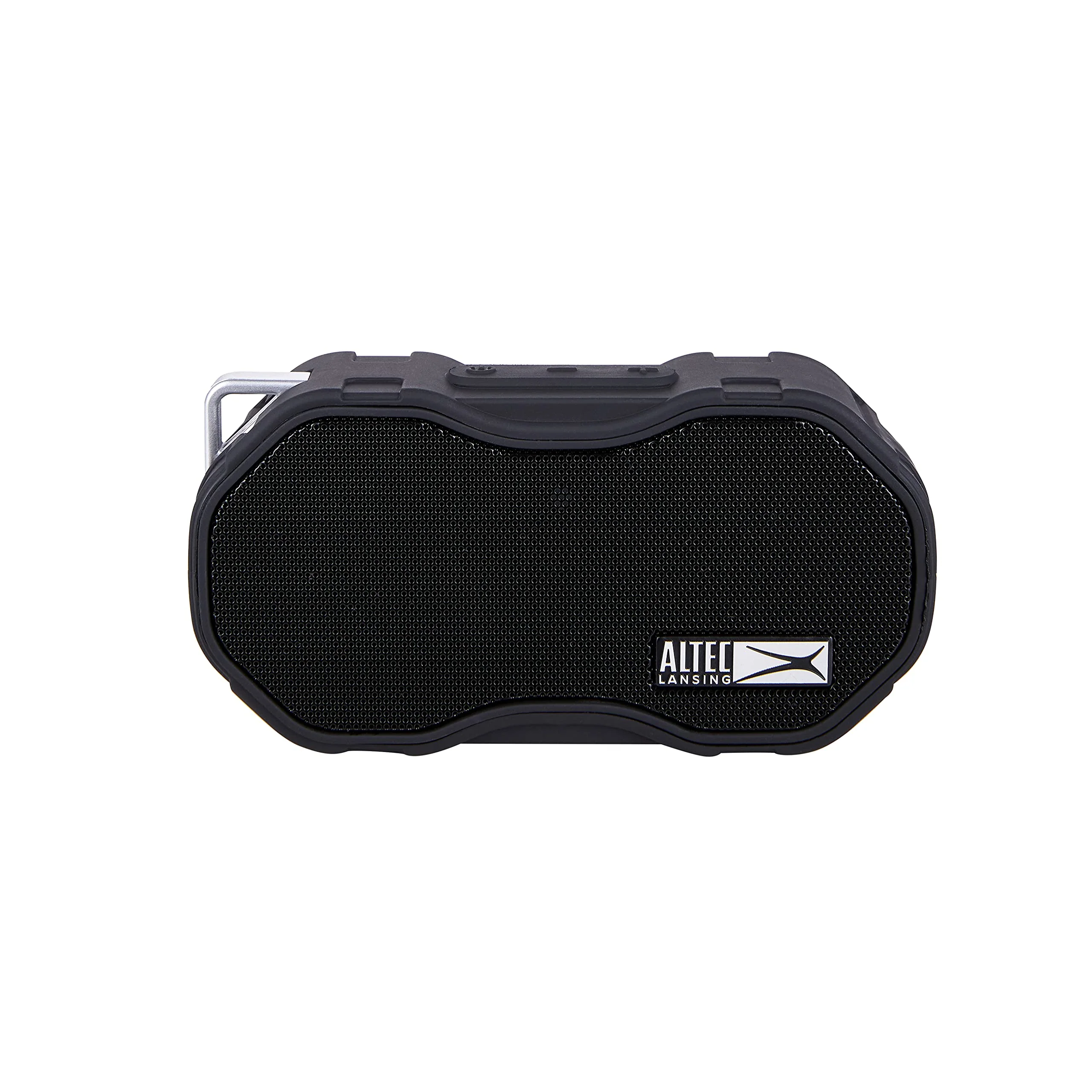 Altec Lansing - Baby Boom Waterproof Bluetooth Speaker, Wireless & Portable for Travel & Outdoor Use, Deep Bass & Loud Sound, 1 Pack (Black) Black