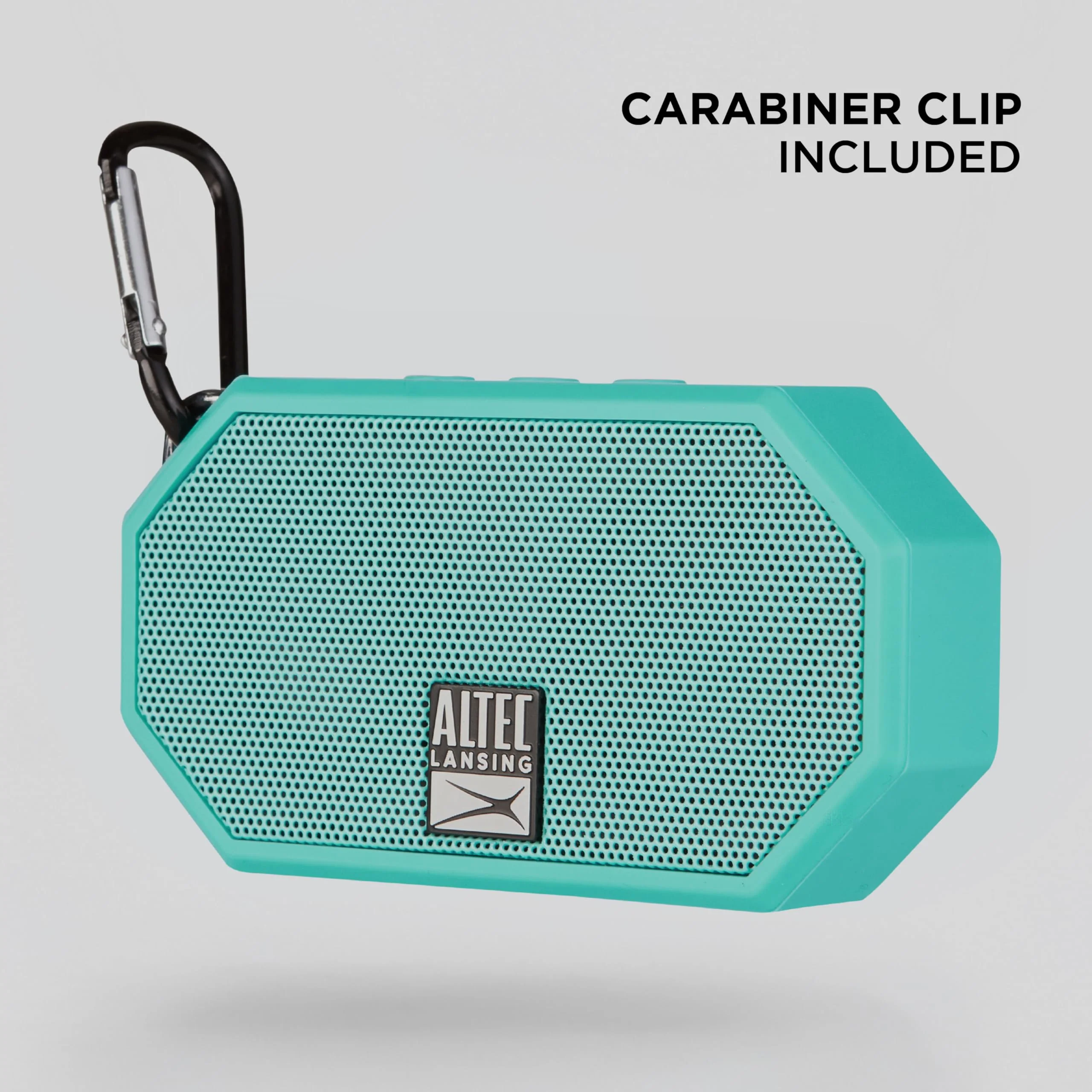 Altec Lansing Mini H2O - Waterproof Bluetooth Speaker, IP67 Certified & Floats in Water, Compact & Portable Speaker for Hiking, Camping, Pool, and Beach Mint - Image 4