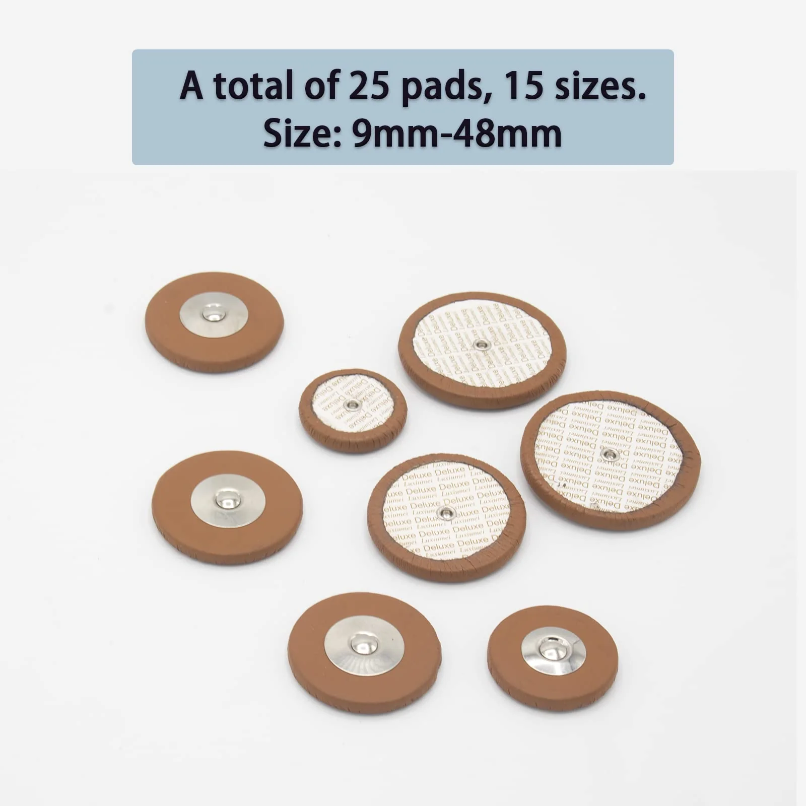 Alto Sax Repair Kit Alto Saxophone Repair Parts including Screws Sound Hole Pad Spring Needles Rollers DIY Tools - Image 2