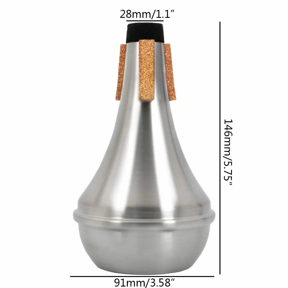 Aluminum alloy small weak audio -visual muffler anti -disturbing folk static cork edge (60% one 70% sound reduction) large - Image 2