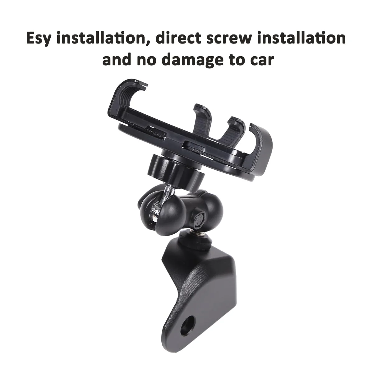 Alumium Alloy Dashboard Side Mobile Phone Holder Trim Compatible with Land Rover Defender 90 110 130 2020-2024 Car Central Control Car Phone Mount (Style B, Left) - Image 6