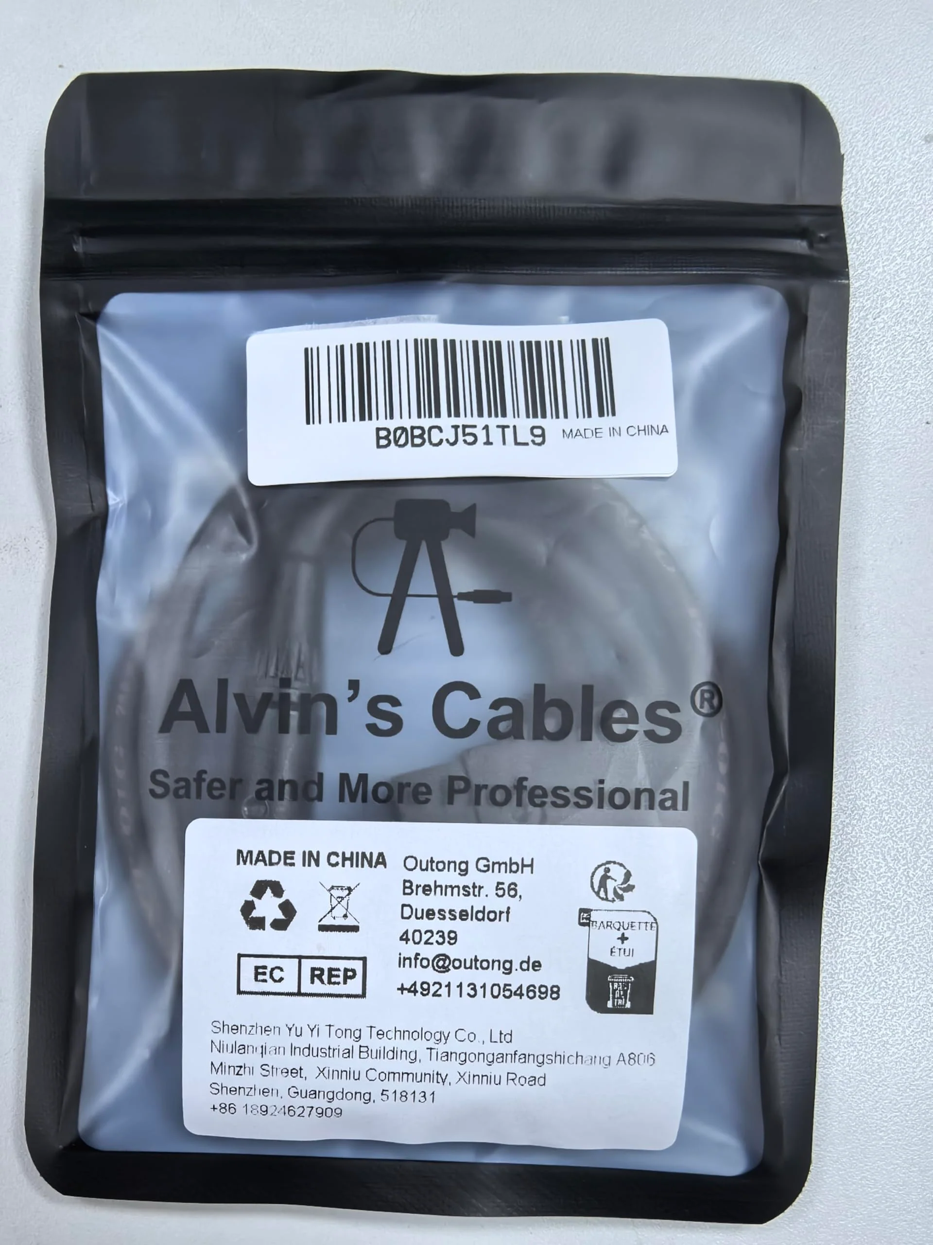 Alvin's Cables 10Inch (25cm) Low Profile TA5F to Dual LP XLR 3 Pin Male Audio-Cable for Wisycom-MCR54, Lectrosonics-DCHR-Receiver, Cameras, Portable Recorders, Mixers - Image 7