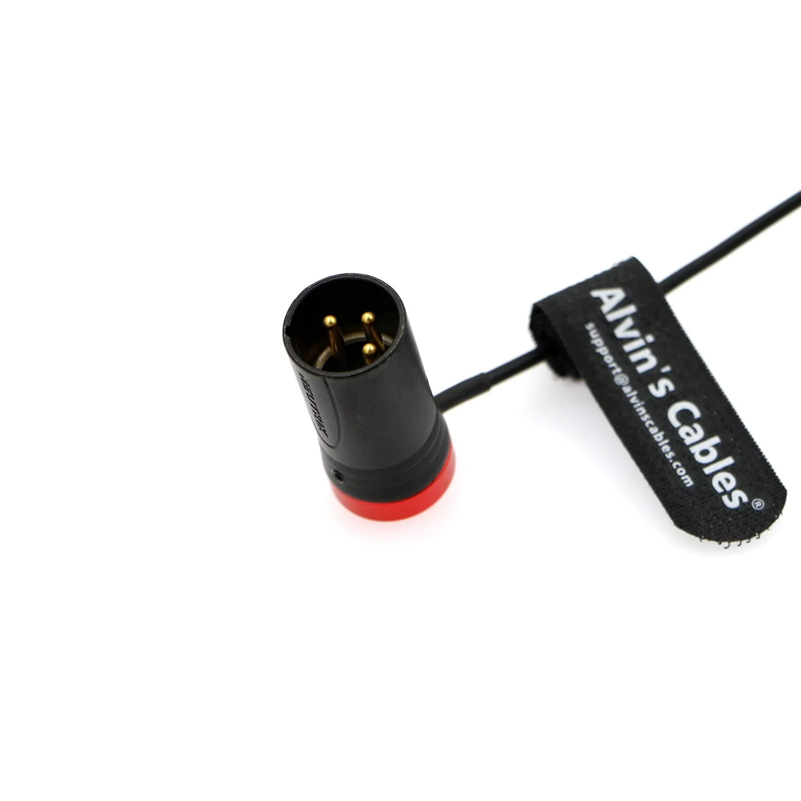 Alvin's Cables Low Profile TA3F to XLR 3 Pin Male Audio Cable for Lectrosonics SRC Receivers to Sound Devices 60cm|24inches Red - Image 2