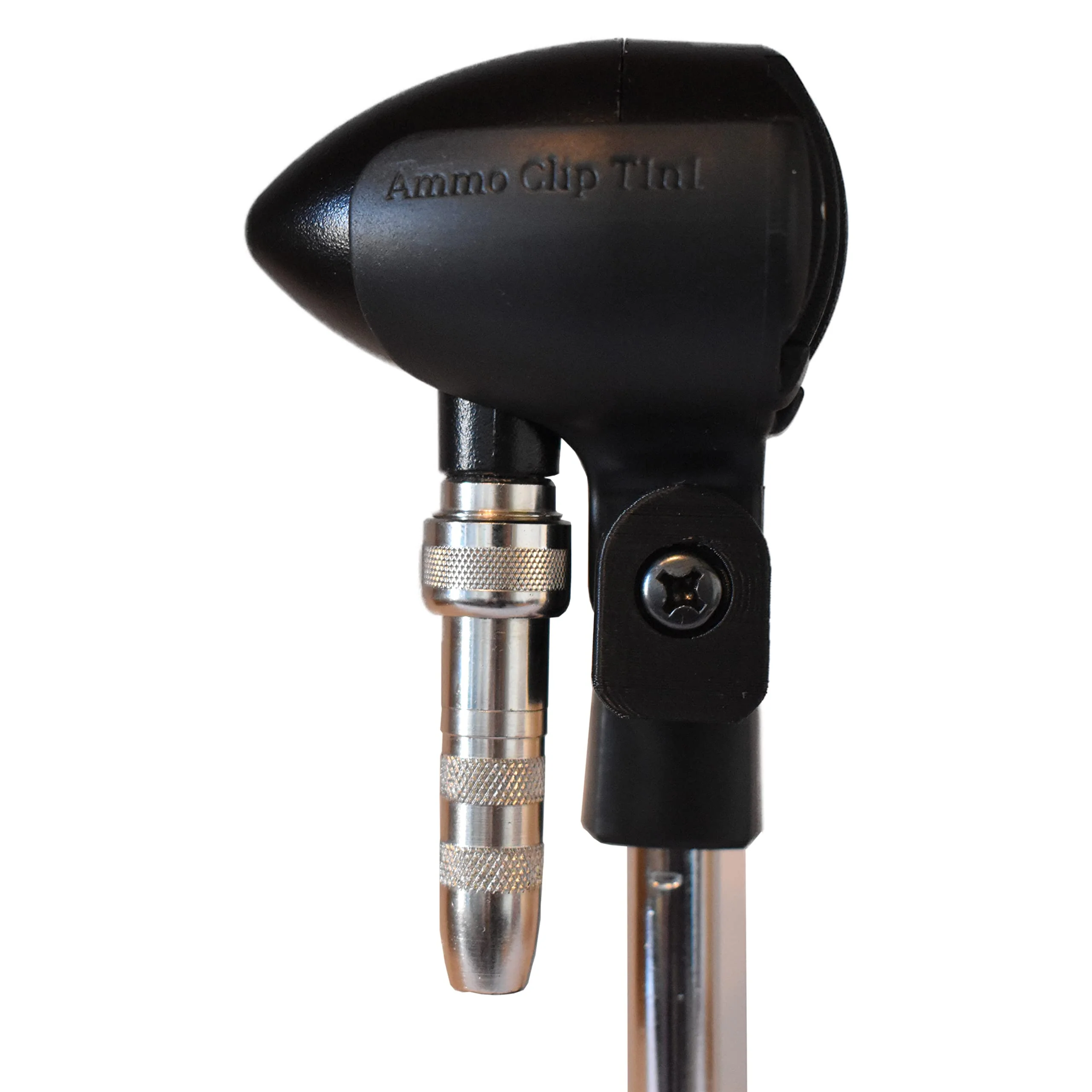 Ammo Clip T1n1 Bullet Mic Holder for Bulletini Harmonica Microphone (Natural Black) - Image 6