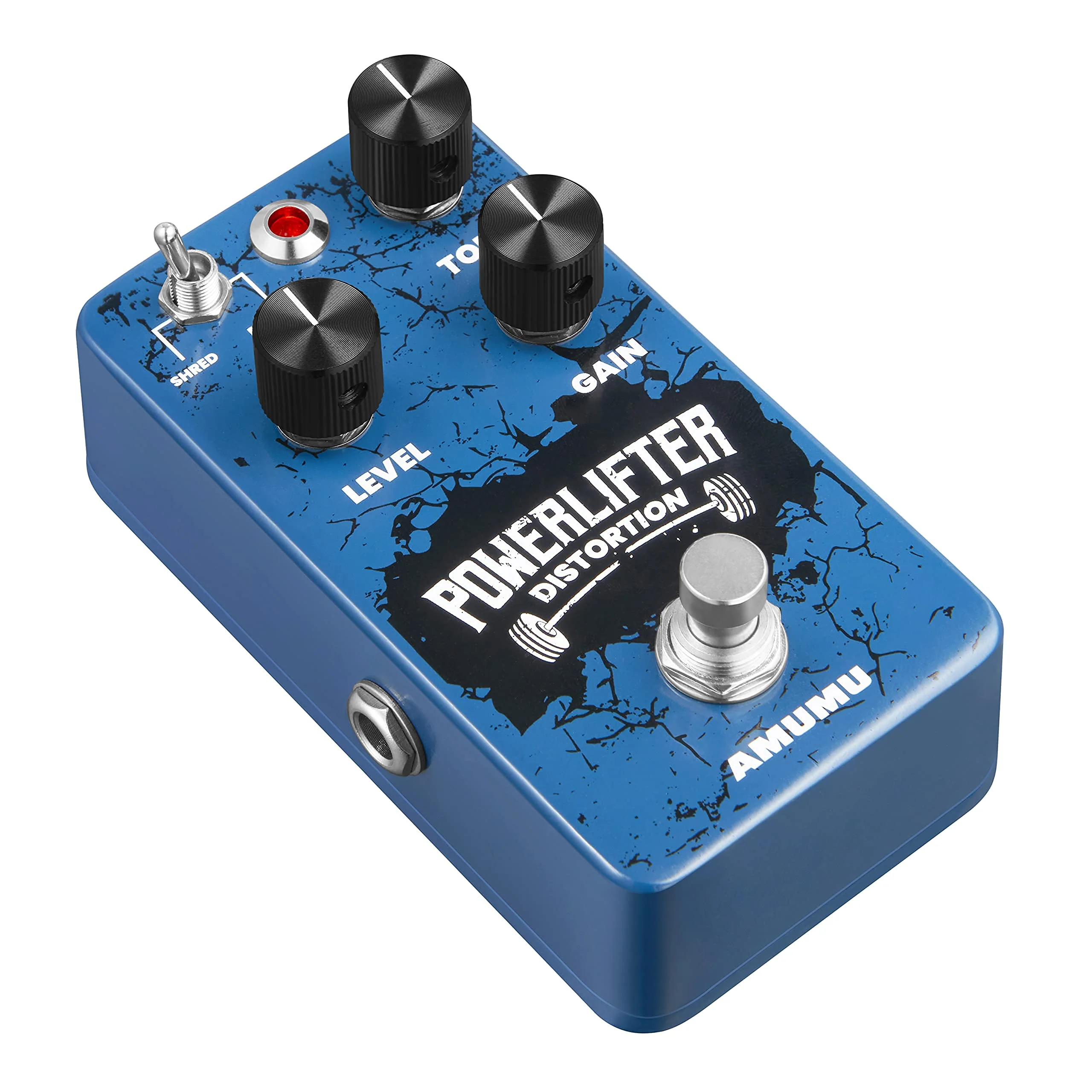 AMUMU POWER LIFTER Distortion Guitar Effects Pedal Handmade - Image 5