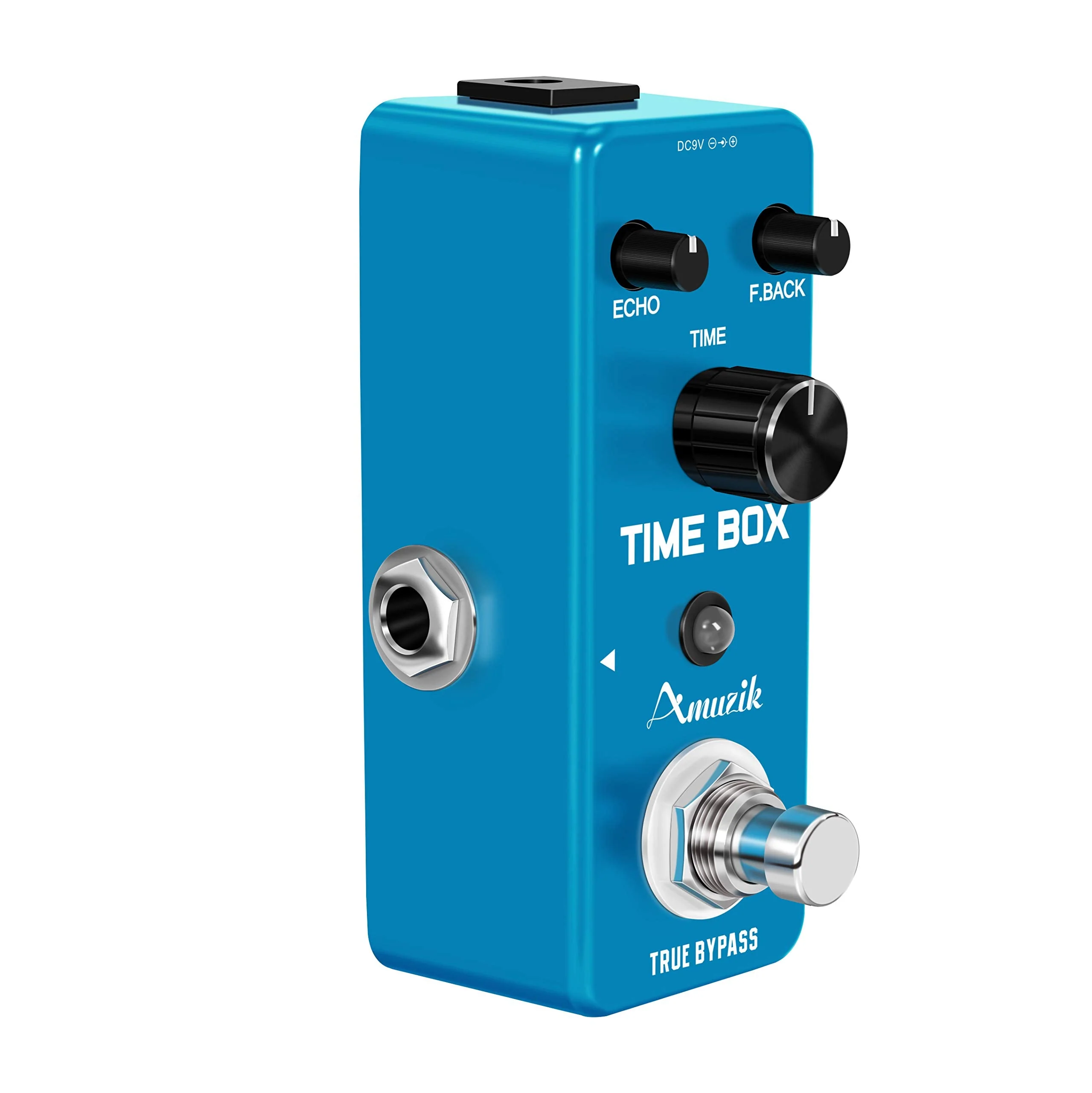Amuzik Analog Delay Pedal Guitar Delay Effects Pedals Vintage Delay Effect with True Bypass Full Metal Shell Switching - Image 4